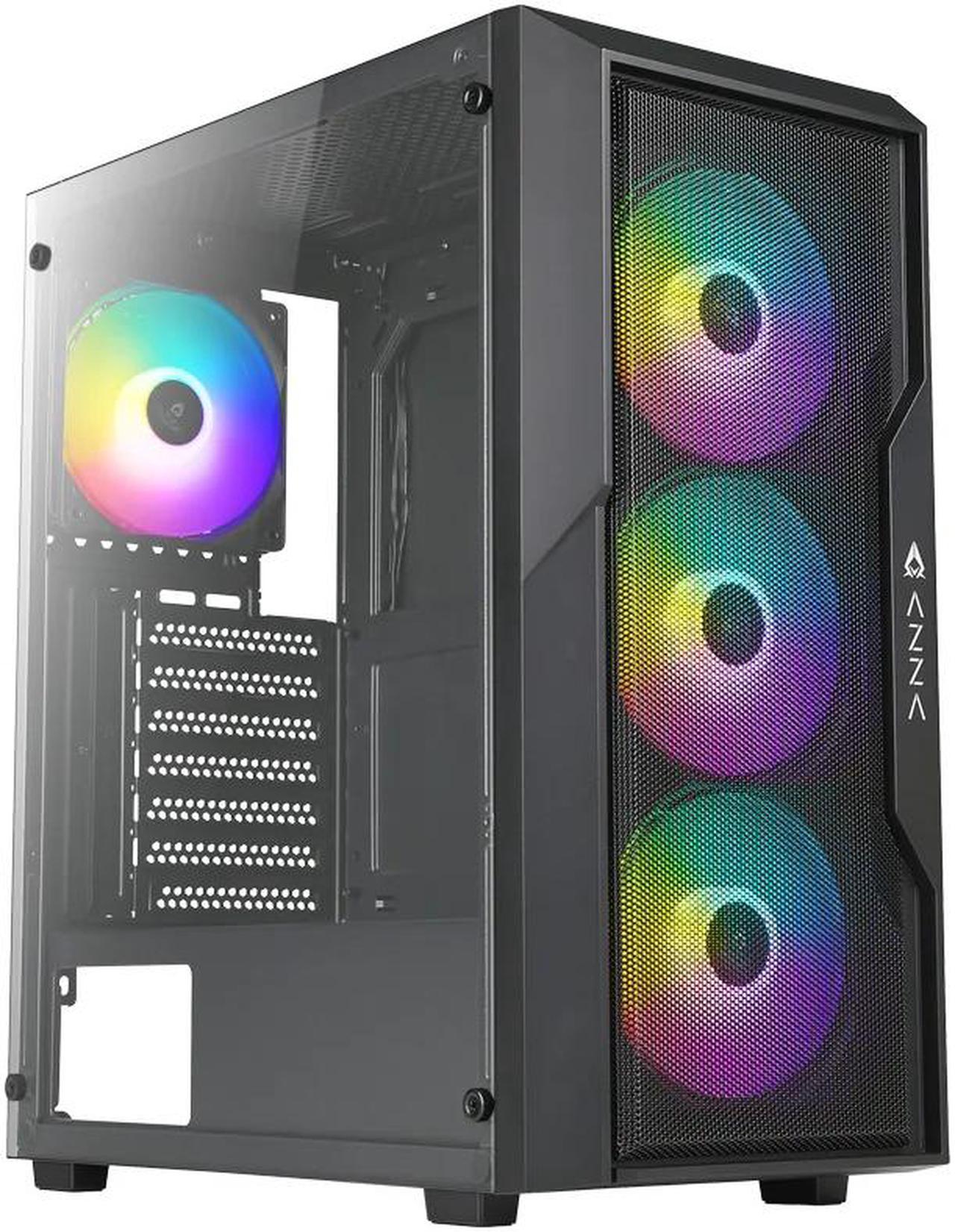 AZZA CSAZ-290 FIGHTER Black ATX Mid Tower Case