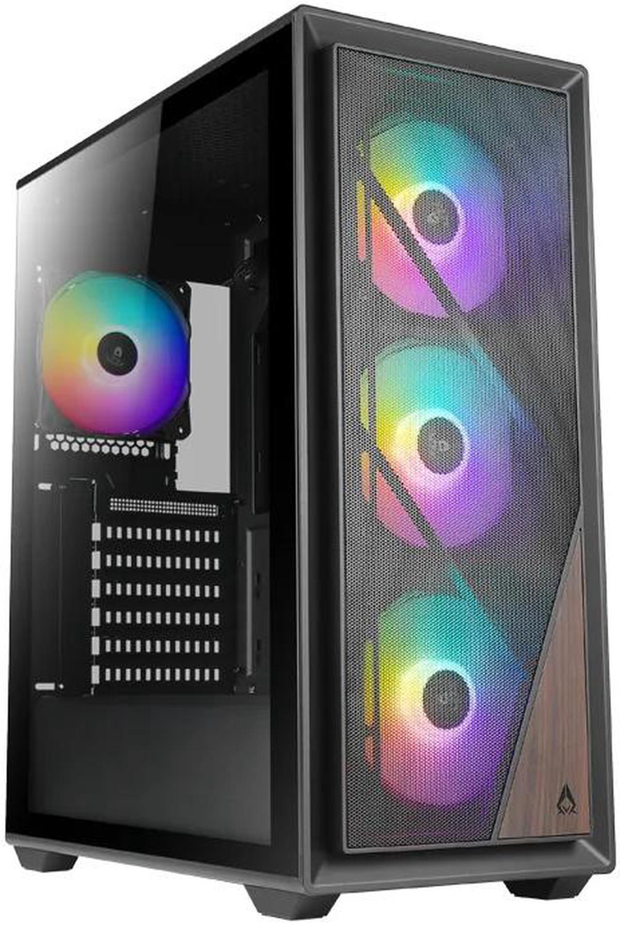 AZZA CSAZ-370 FOREST Black ATX Mid Tower Case