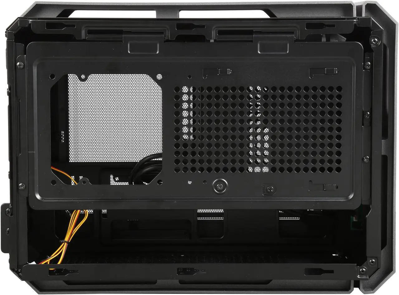 Alt view image 7 of 11 - COUGAR QBX Black Steel Mini-ITX Ultra-Compact Pro Gaming Case