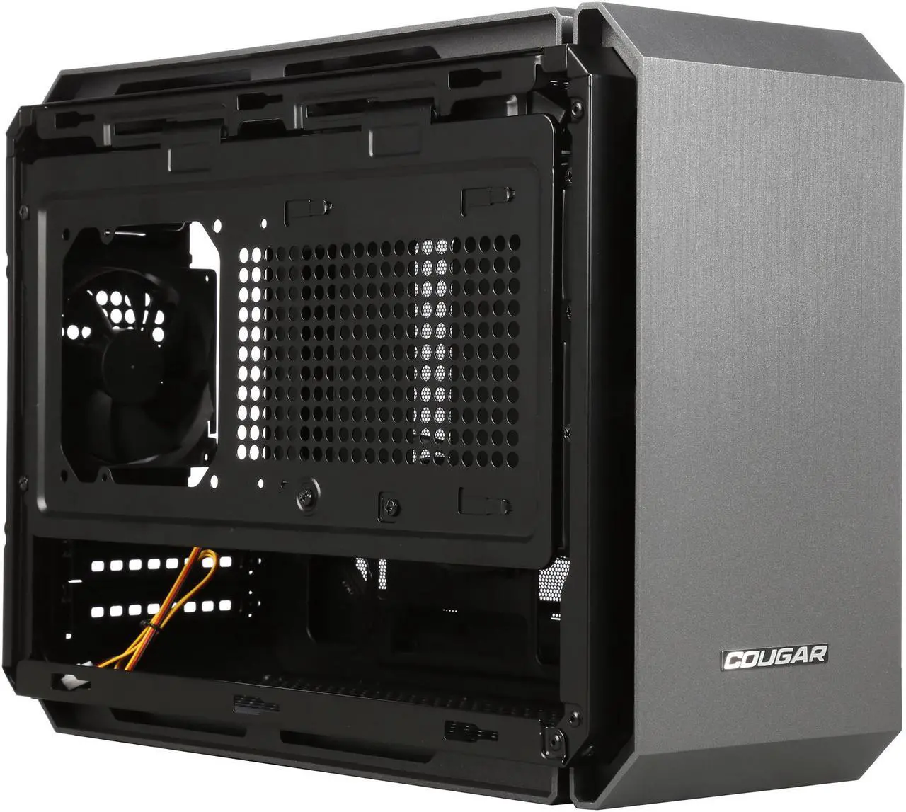 Alt view image 8 of 11 - COUGAR QBX Black Steel Mini-ITX Ultra-Compact Pro Gaming Case