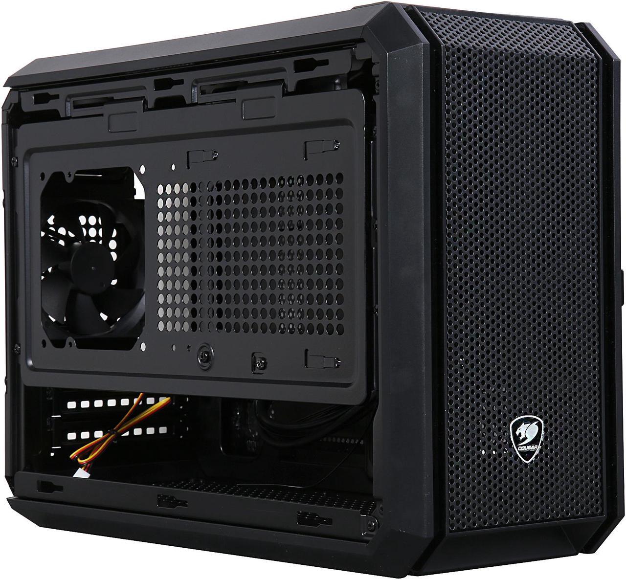 Alt view image 9 of 9 - COUGAR QBX-KAZE Mini-ITX Ultra-Compact Pro Gaming Mini-ITX Case