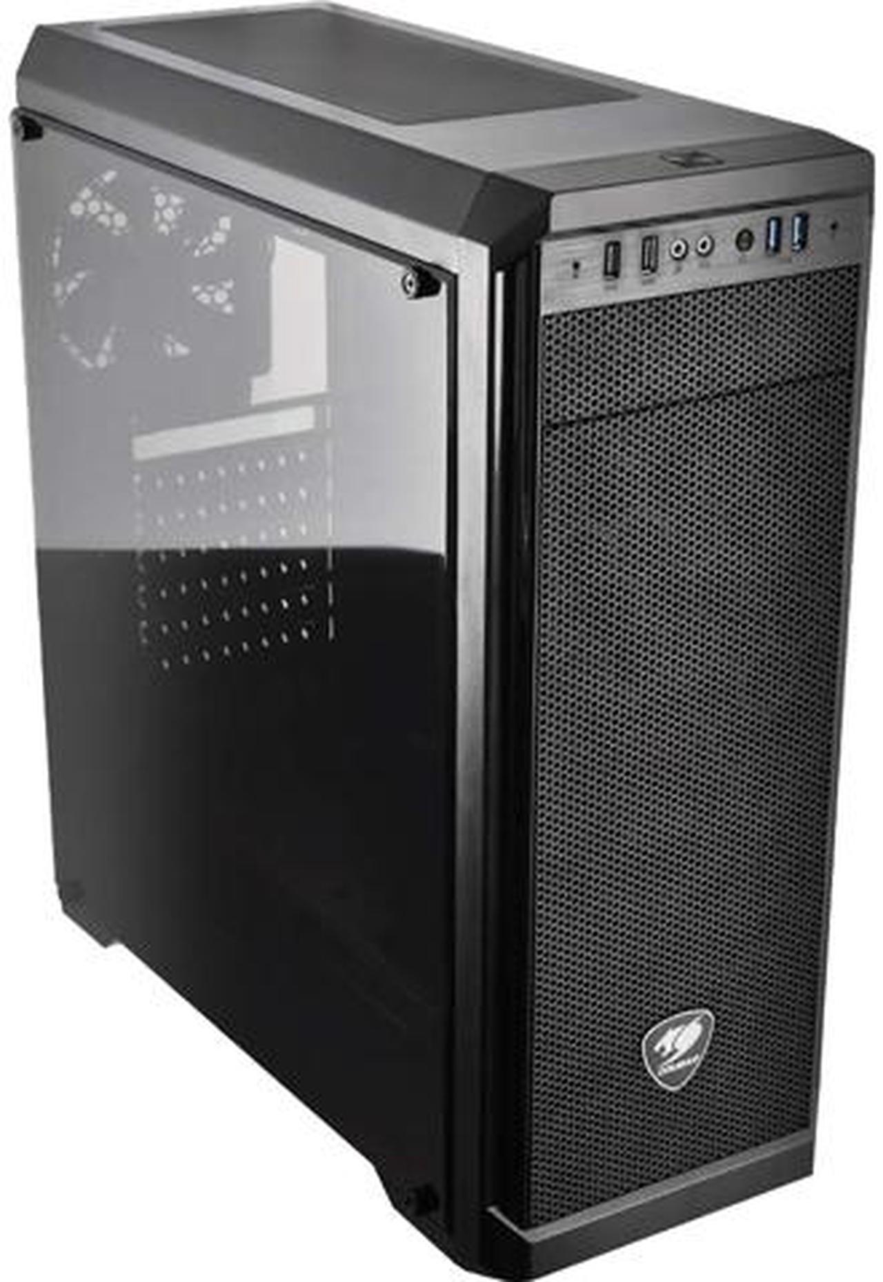 Cougar MX330 Mid Tower Case with Full Acrylic Transparent Window and USB 3.0