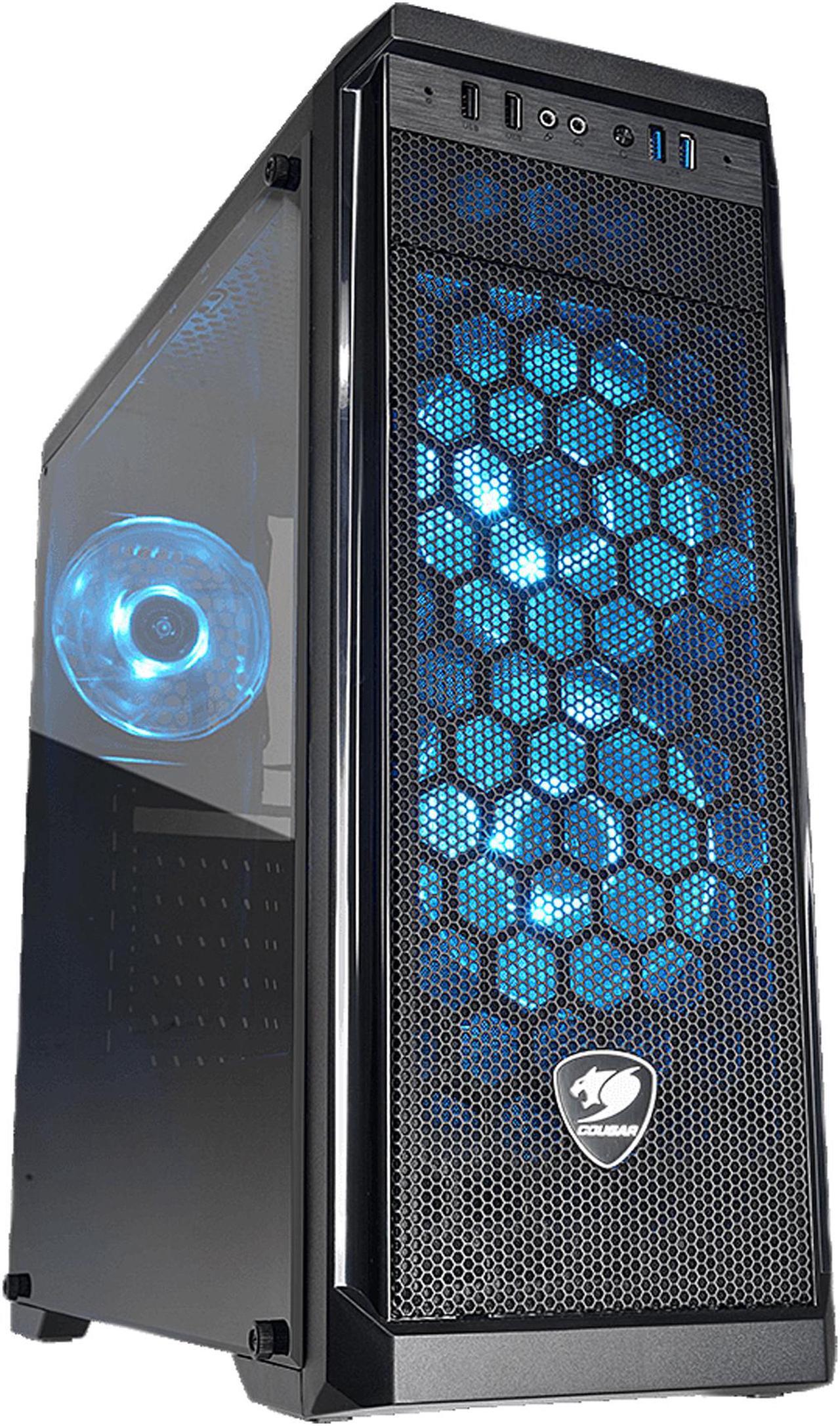 Main image of COUGAR MX330-G Air Black Steel / Tempered Glass ATX Mid Tower Computer Case
