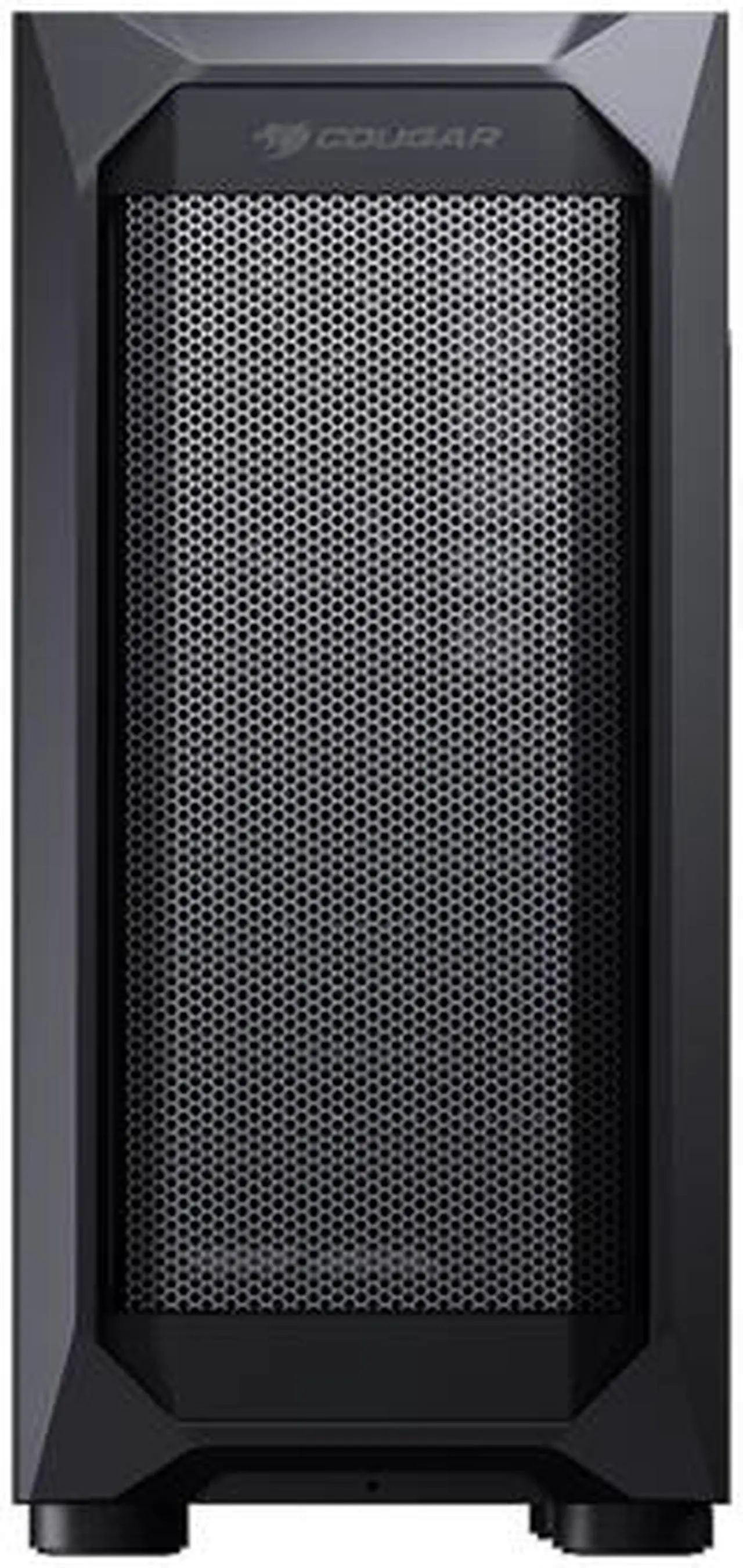 Alt view image 2 of 10 - COUGAR MX410 Mesh Black Powerful and Compact Mid-Tower Case with Mesh Front Panel