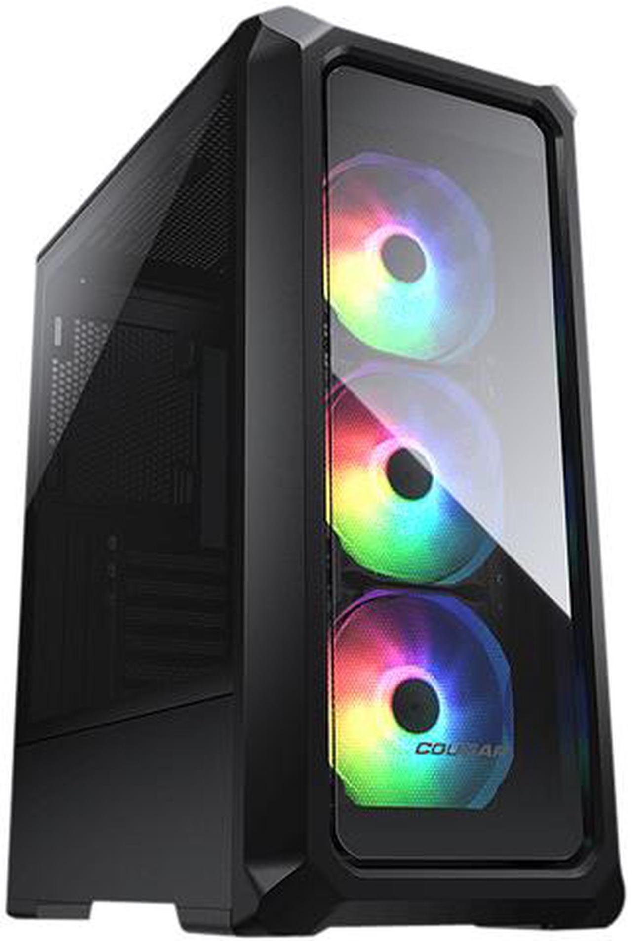 COUGAR Archon 2 RGB Black ATX Mid Tower Computer Case