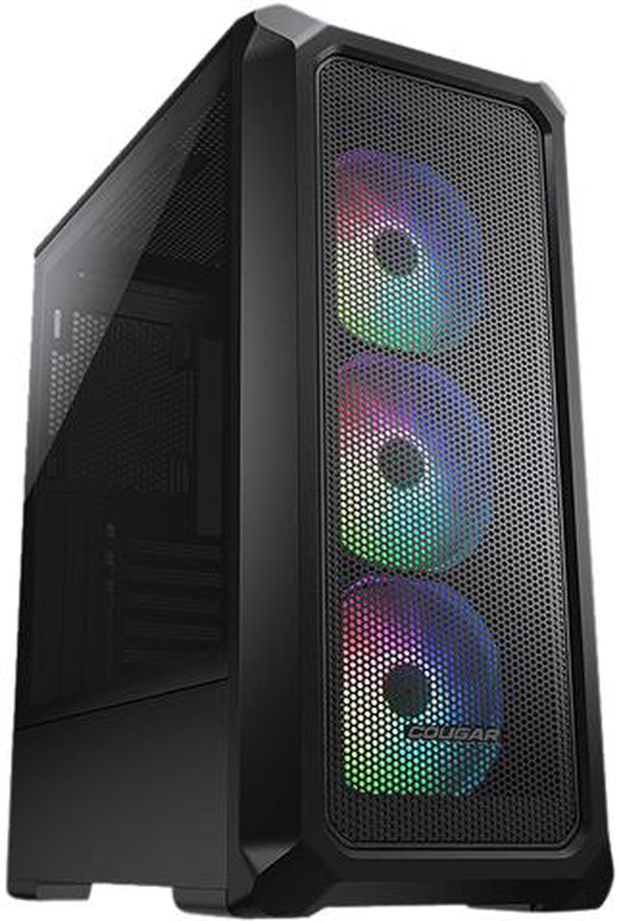 COUGAR Archon 2 Mesh RGB Black ATX Mid Tower Computer Case