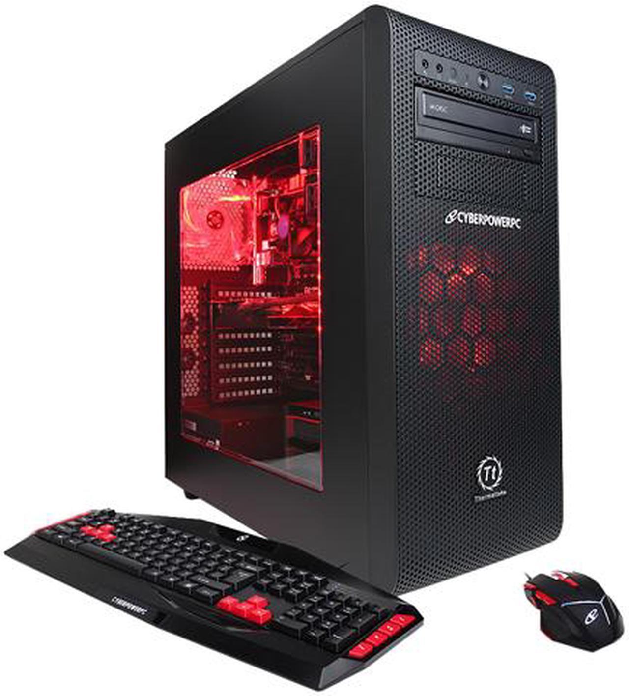 Main image of CyberPowerPC CS-157-529 Red ATX Mid Tower Thermaltake Core V31/ Mid-Tower Gaming Case
