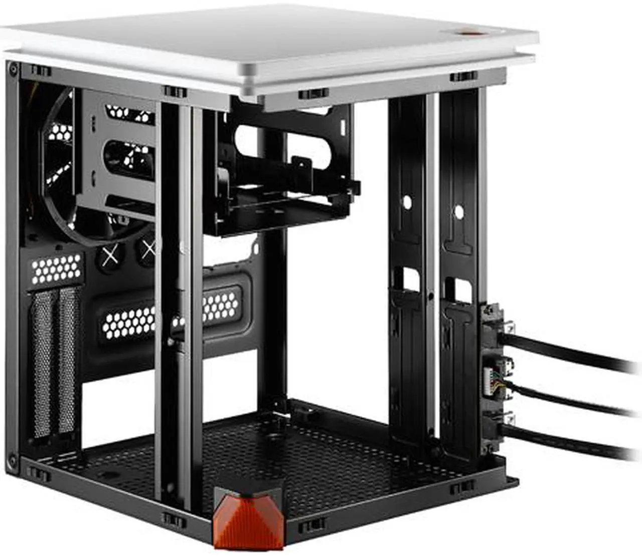 Alt view image 5 of 6 - Xigmatek Nebula C EN6329 White Mini-ITX Cube Chassis
