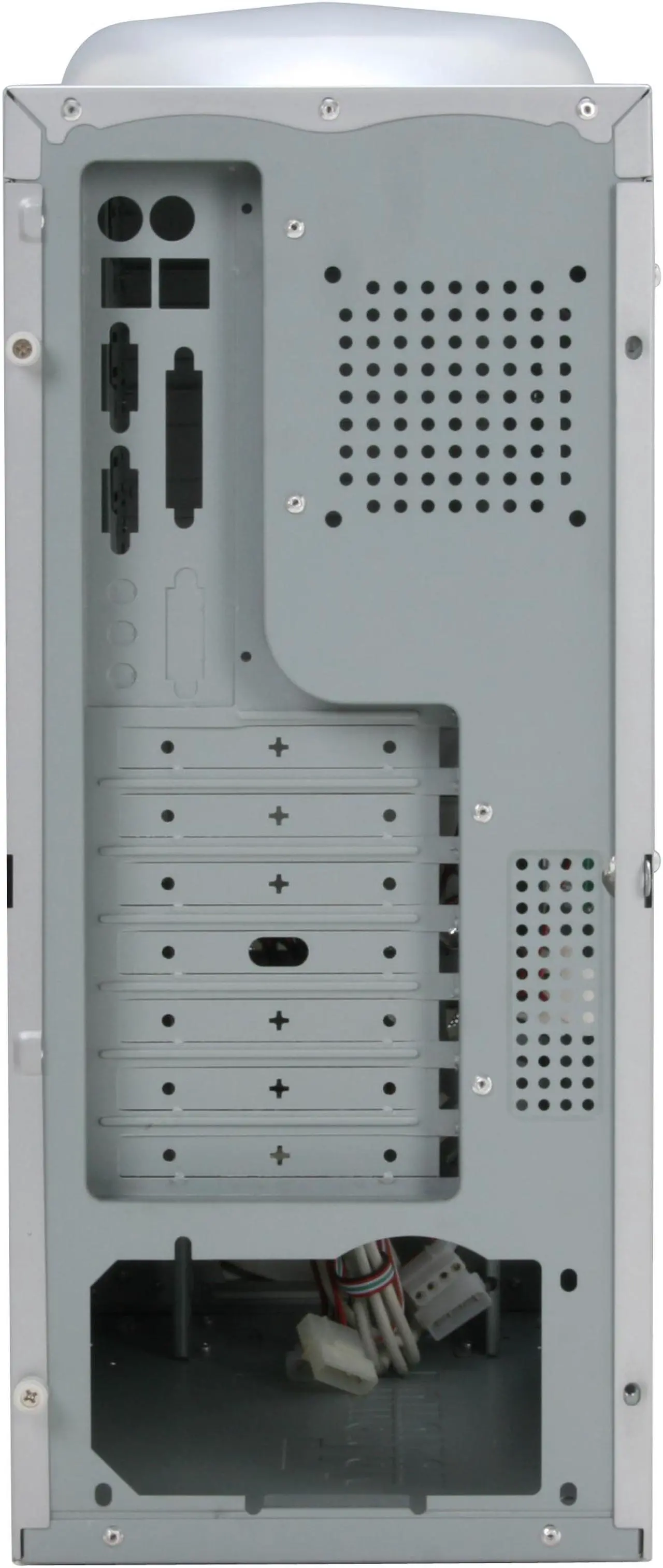 Powertek Eviltek-case100 S-SI Silver Computer Case - Newegg.com