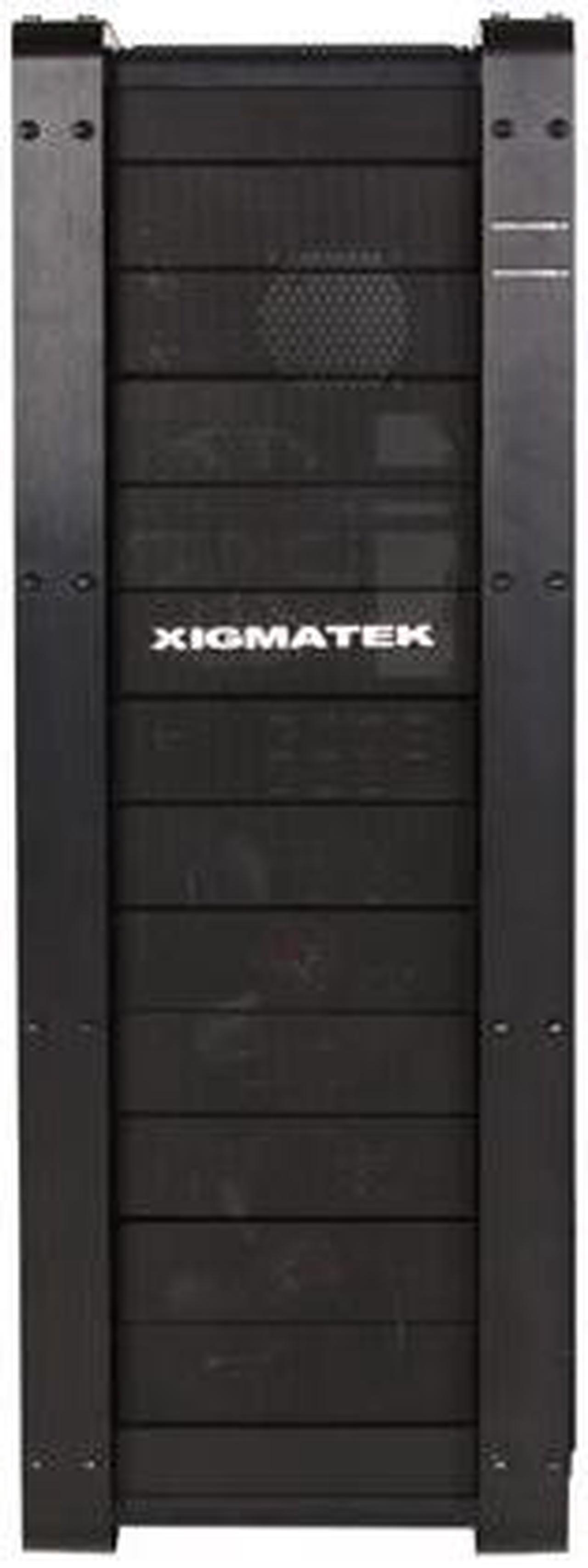 Alt view image 2 of 9 - Xigmatek Elysium Black CCC-HSA0DS-U01 All Black Aluminum / Steel ATX Super Tower Computer Case