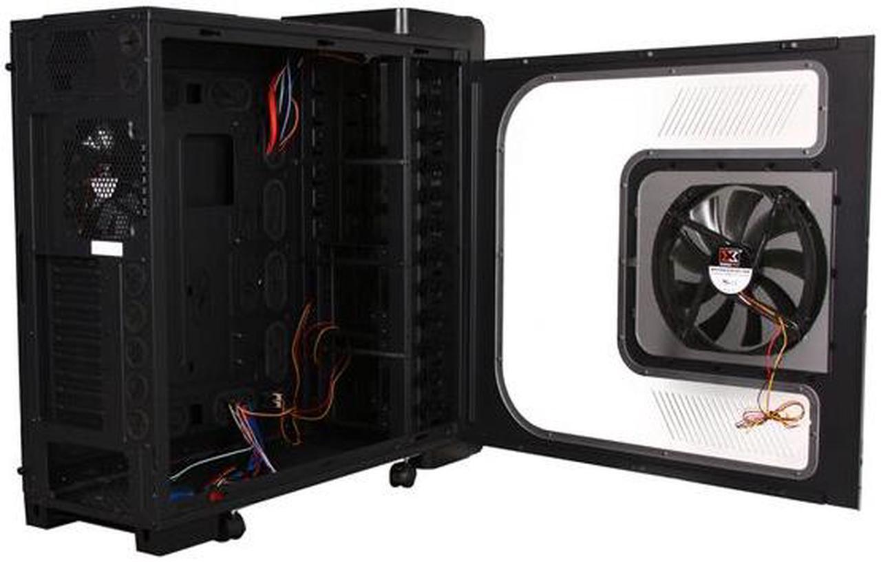 Alt view image 4 of 9 - Xigmatek Elysium Black CCC-HSA0DS-U01 All Black Aluminum / Steel ATX Super Tower Computer Case