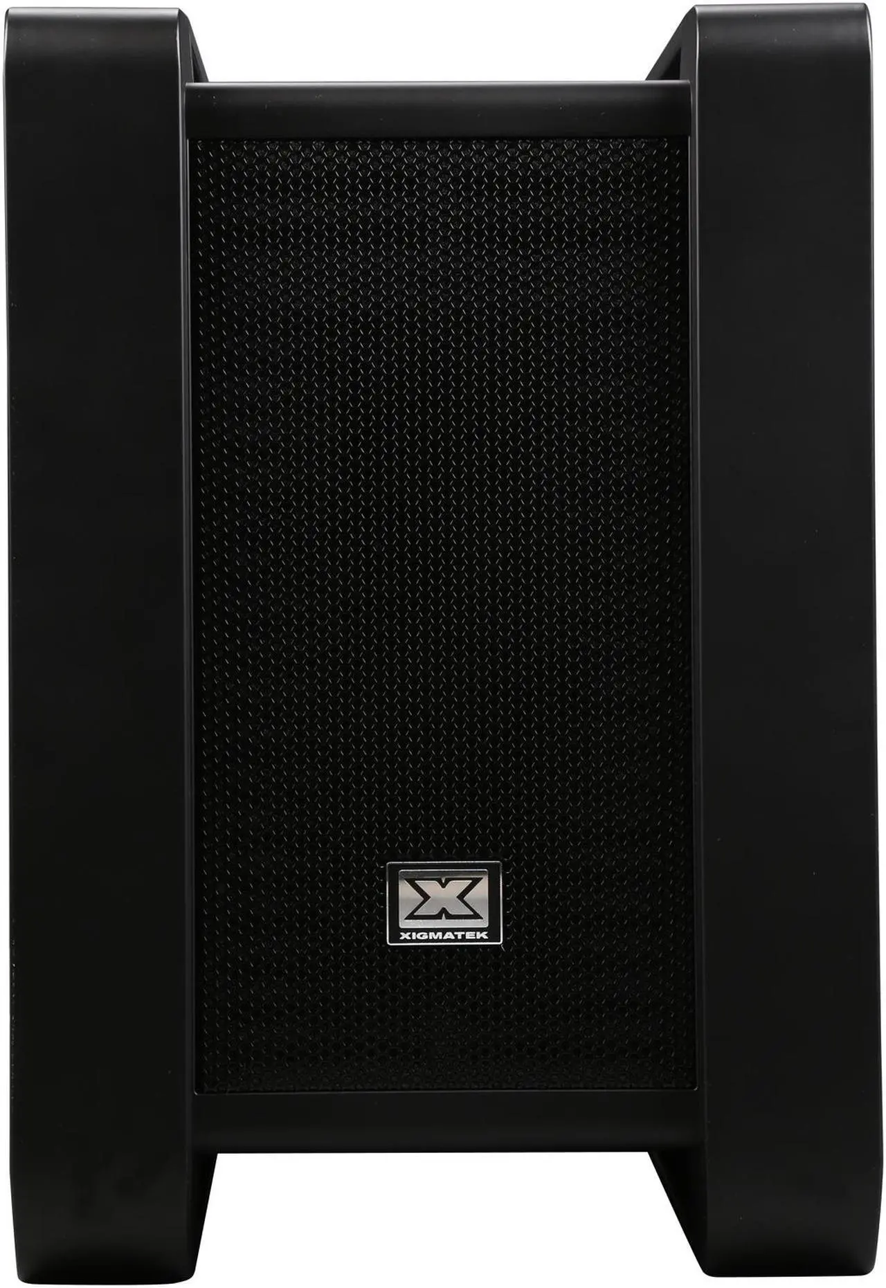 Alt view image 3 of 9 - Xigmatek Aquila NVIDIA – GeForce GTX Black Steel Micro-ATX Cube Chassis Special Edition EN5520