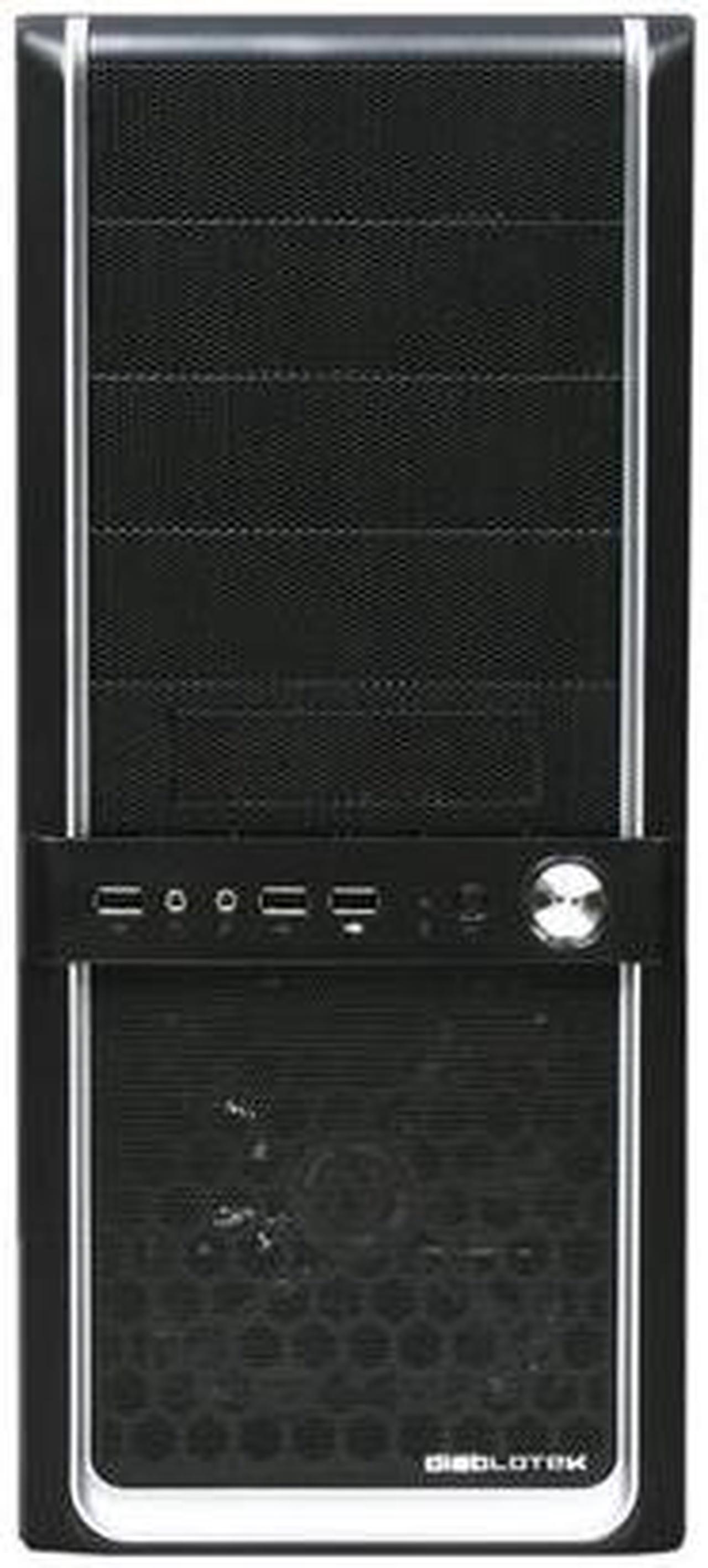 Alt view image 2 of 6 - Diablotek EVO CPA-6170 Black 0.6mm SECC ATX Mid Tower Computer Case