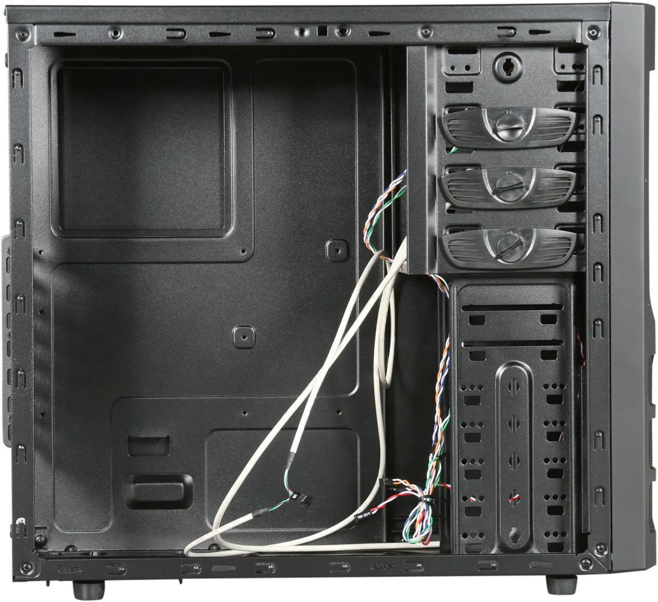 Alt view image 6 of 9 - Diablotek CPA-0390 Black SGCC Steel Legend ATX Mid Tower Computer Case