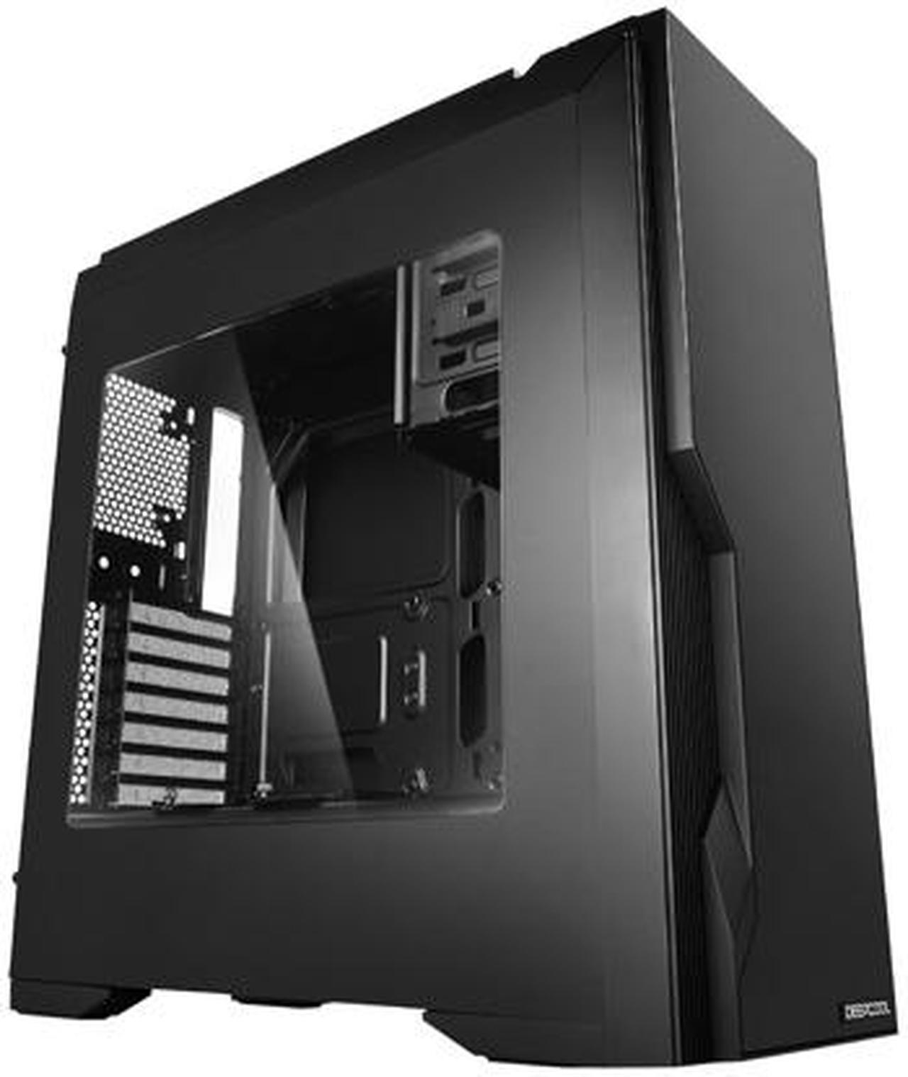 Alt view image 3 of 10 - DEEPCOOL DUKASE V2-ATX Mid Tower Computer Case Side Window Fan Speed Controller Metal Inner Structure