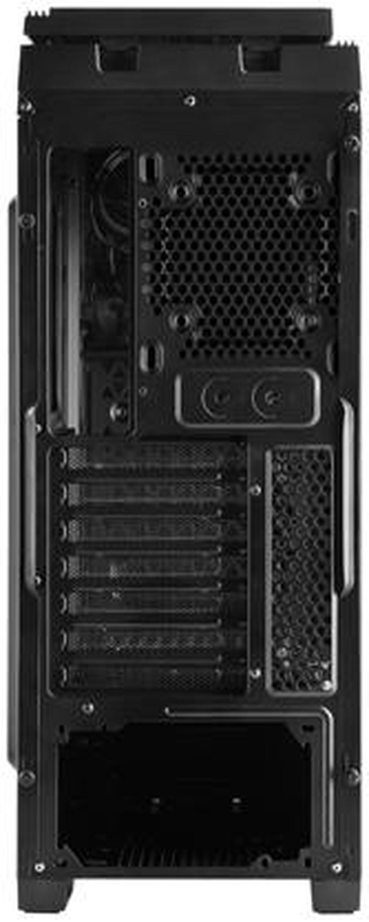 Alt view image 8 of 10 - DEEPCOOL DUKASE V2-ATX Mid Tower Computer Case Side Window Fan Speed Controller Metal Inner Structure