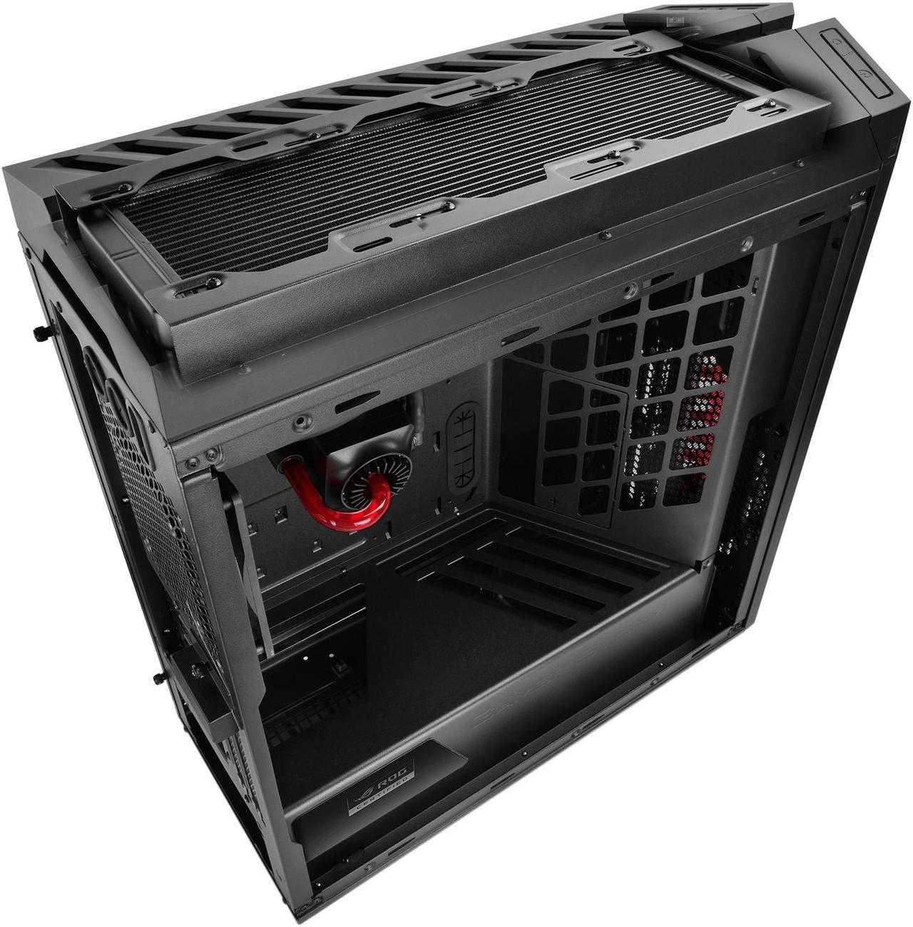 Alt view image 5 of 15 - DEEPCOOL Gamer Storm Genome ROG-ATX Mid Tower Computer Case 360mm liquid Cooling System Pre-installed, Aura RGB Lighting System