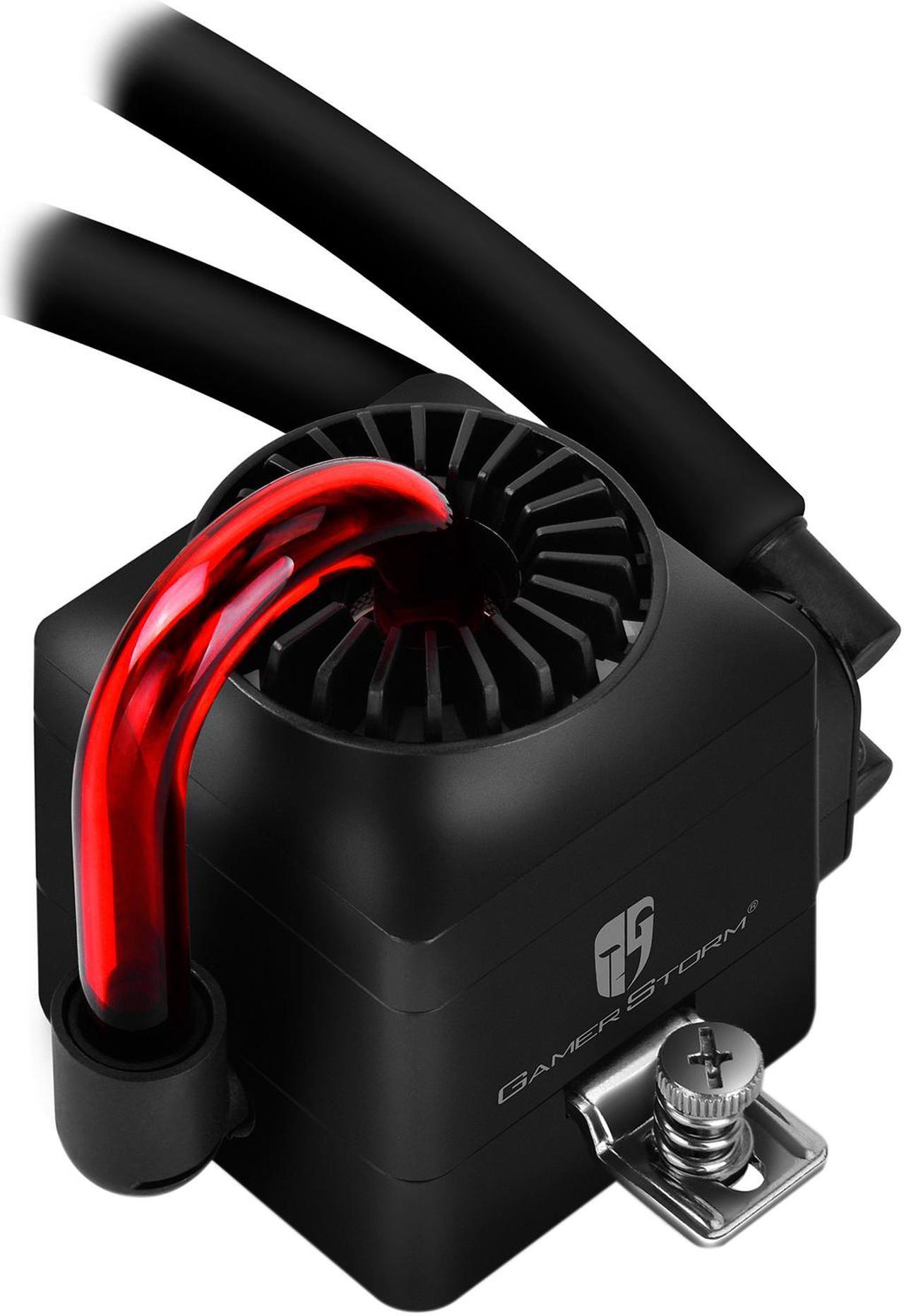 Alt view image 10 of 15 - DEEPCOOL Gamer Storm Genome ROG-ATX Mid Tower Computer Case 360mm liquid Cooling System Pre-installed, Aura RGB Lighting System