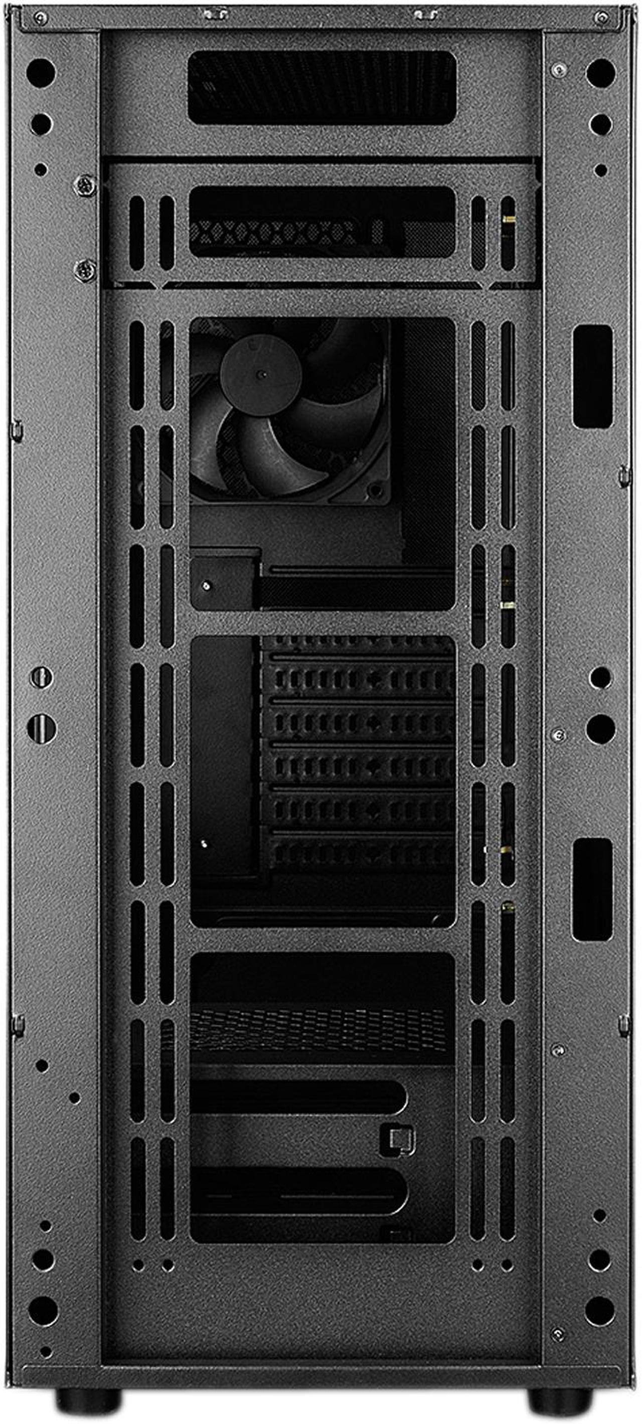 Alt view image 8 of 10 - DEEPCOOL D-Shield V2 ATX Compact Mid Tower Case 360mm Liquid Cooler Compatible