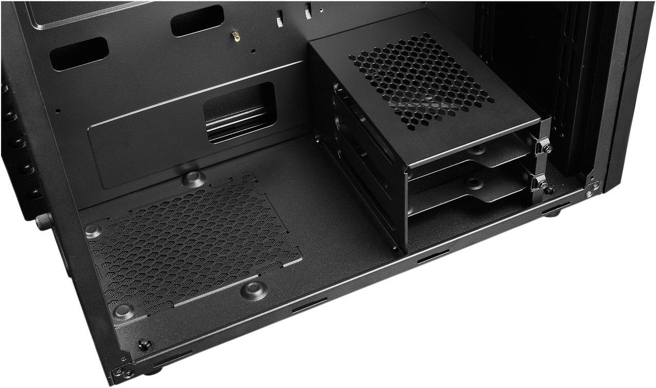 Alt view image 7 of 10 - DEEPCOOL D-Shield V2 ATX Compact Mid Tower Case 360mm Liquid Cooler Compatible