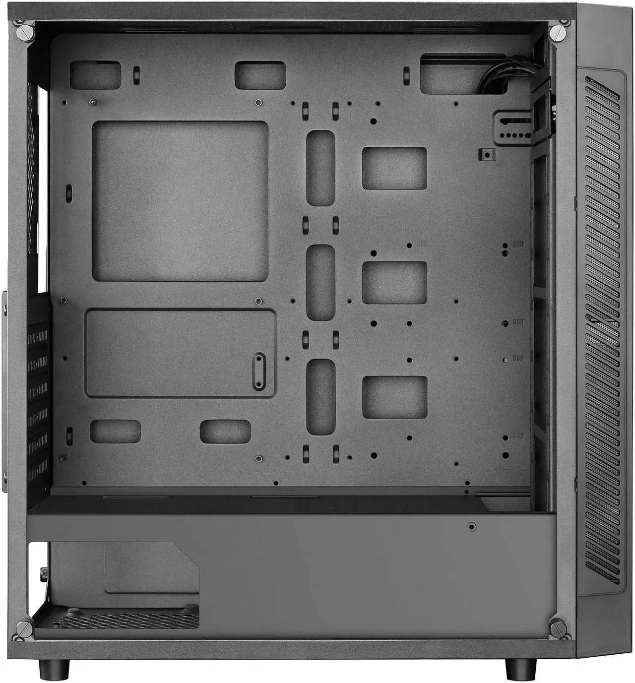 Alt view image 5 of 19 - DEEPCOOL MATREXX 55 ADD-RGB 3F ATX Mid-Tower Case 3x120mm ADD-RGB Fans Full-size Tempered Glass Motherboard SYNC Control ADD-RGB Lighting System