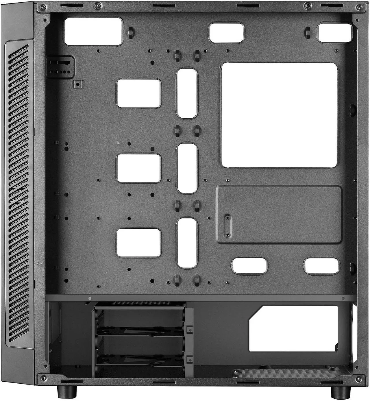 Alt view image 7 of 19 - DEEPCOOL MATREXX 55 ADD-RGB 3F ATX Mid-Tower Case 3x120mm ADD-RGB Fans Full-size Tempered Glass Motherboard SYNC Control ADD-RGB Lighting System