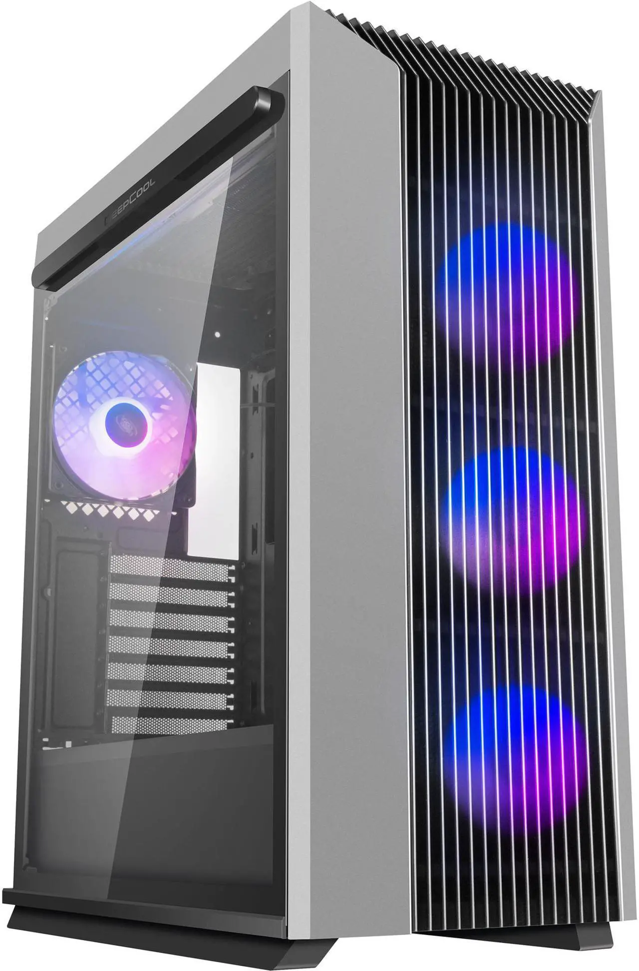 Main image of DeepCool CL500 4F-AP High Airflow Mesh with 4 included A-RGB Fans, Front Panel I/O USB Type-C port, Tempered Glass Magnetic Side Panel, Built-In Fan Hub and Graphics Card holder Mid-Tower ATX Case