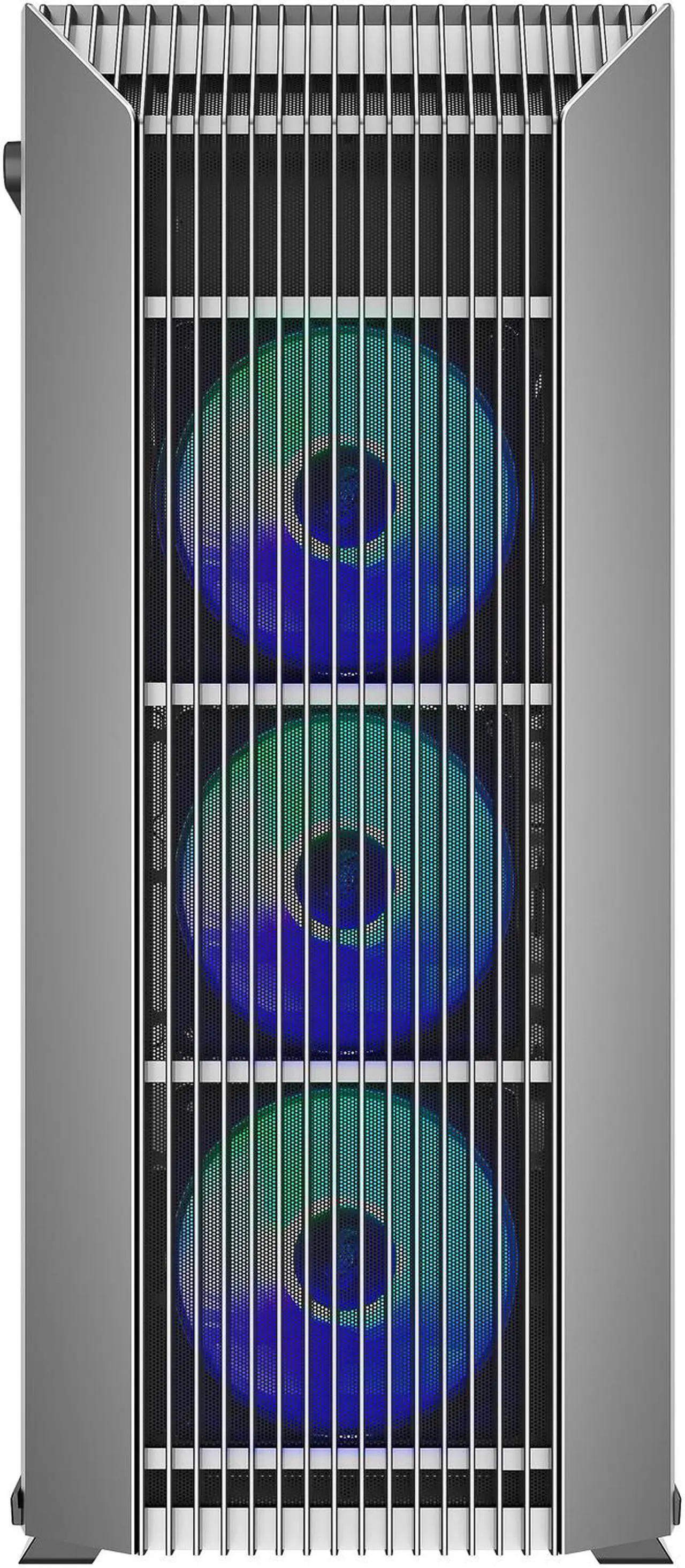 Alt view image 3 of 12 - DeepCool CL500 4F-AP High Airflow Mesh with 4 included A-RGB Fans, Front Panel I/O USB Type-C port, Tempered Glass Magnetic Side Panel, Built-In Fan Hub and Graphics Card holder Mid-Tower ATX Case