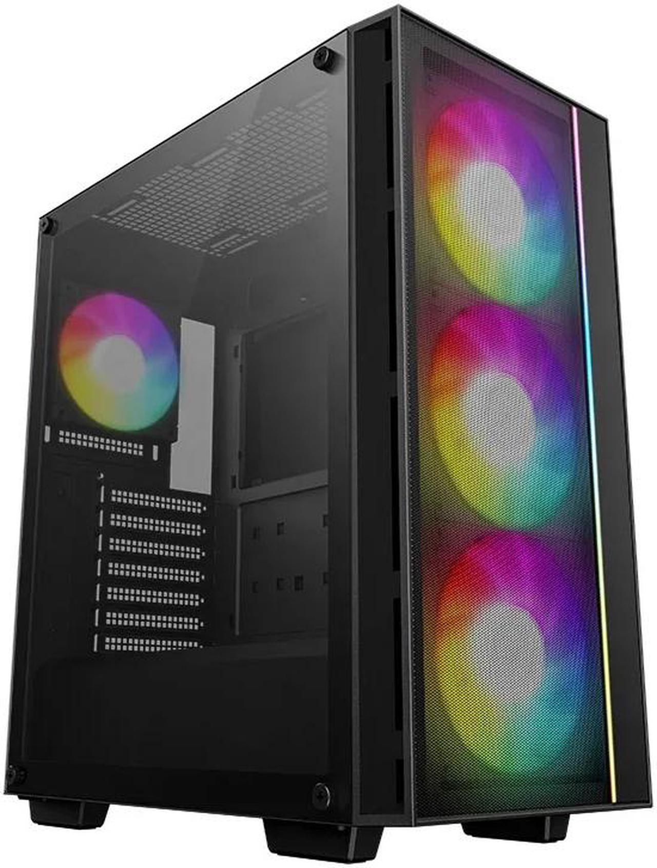 Deepcool MATREXX 55 MESH V4 C Black Steel / Plastic / Tempered Glass ATX Mid Tower Computer Case