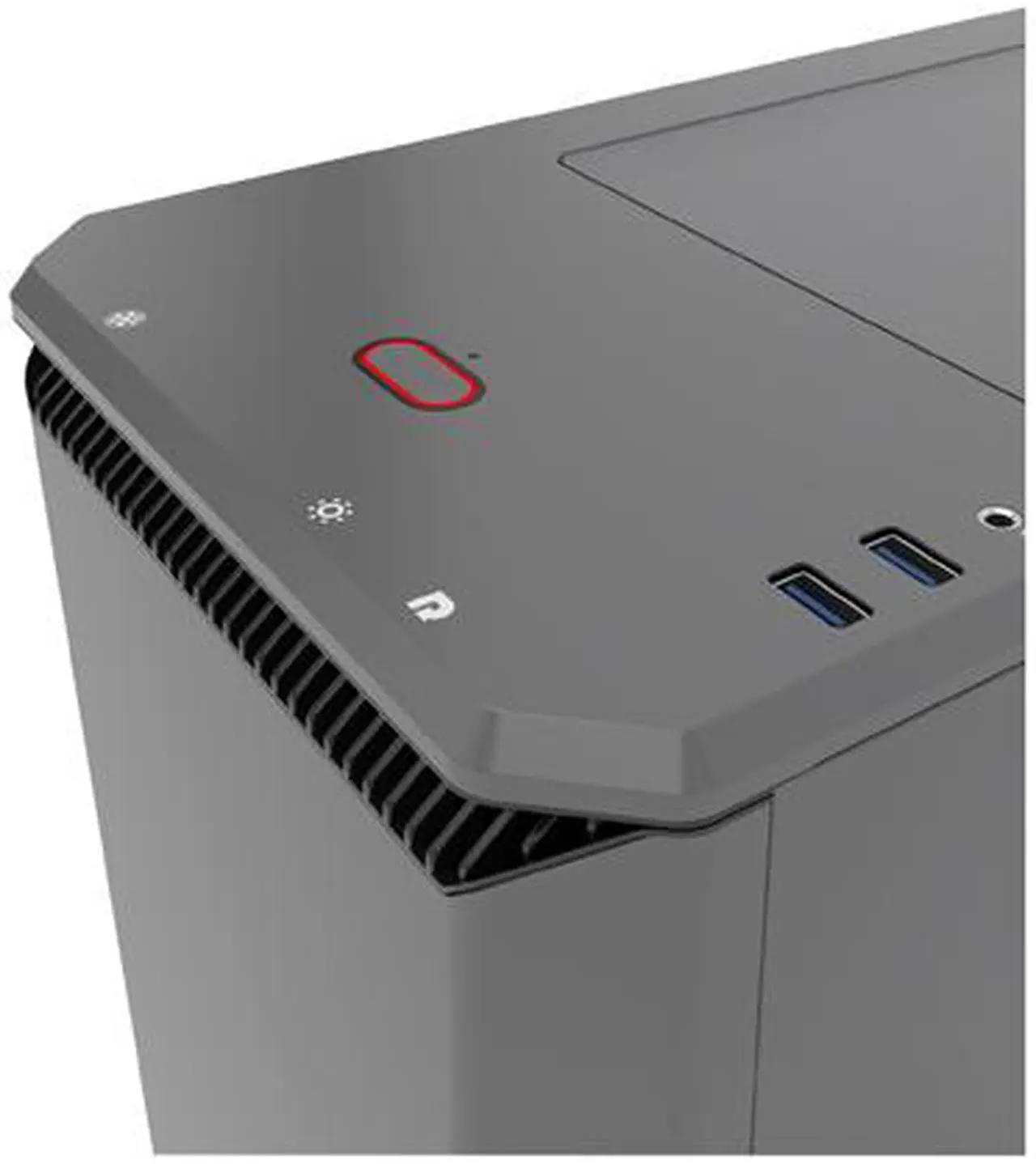Alt view image 13 of 14 - Phanteks Eclipse P400S Series PH-EC416PSC_AG Anthracite Grey Steel Silent Close Window ATX Mid Tower Cases with 10 Color RGB Downlight