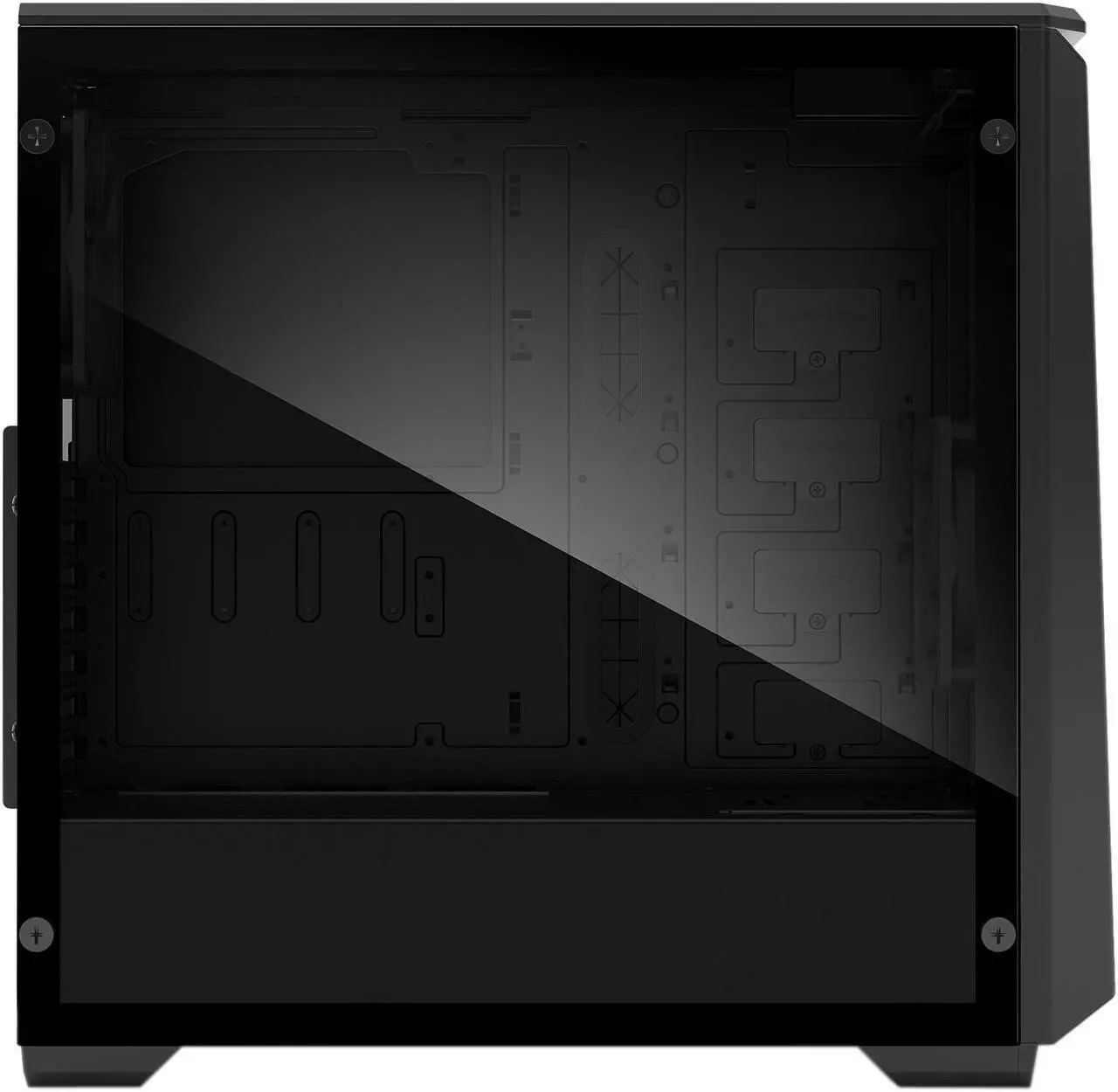 Alt view image 6 of 13 - Phanteks Eclipse P400 PH-EC416PTG_BK Satin Black Tempered Glass/Steel ATX Mid Tower Computer Case