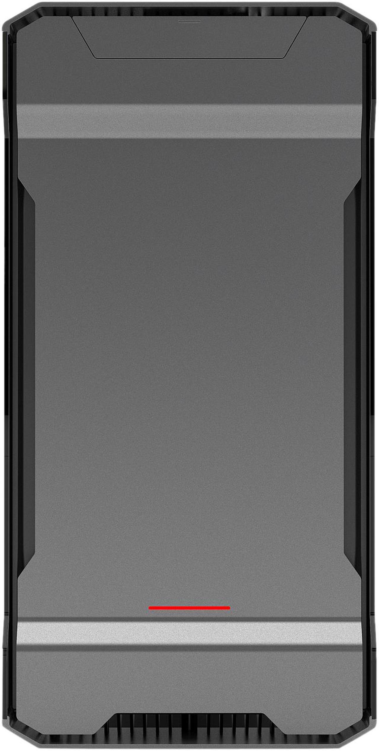 Alt view image 2 of 20 - Phanteks Enthoo Evolv PH-ES314ETG_AG Anthracite Gray Aluminum (3mm), Tempered Glass (3mm), Steel Chassis Micro ATX Tower Computer Case