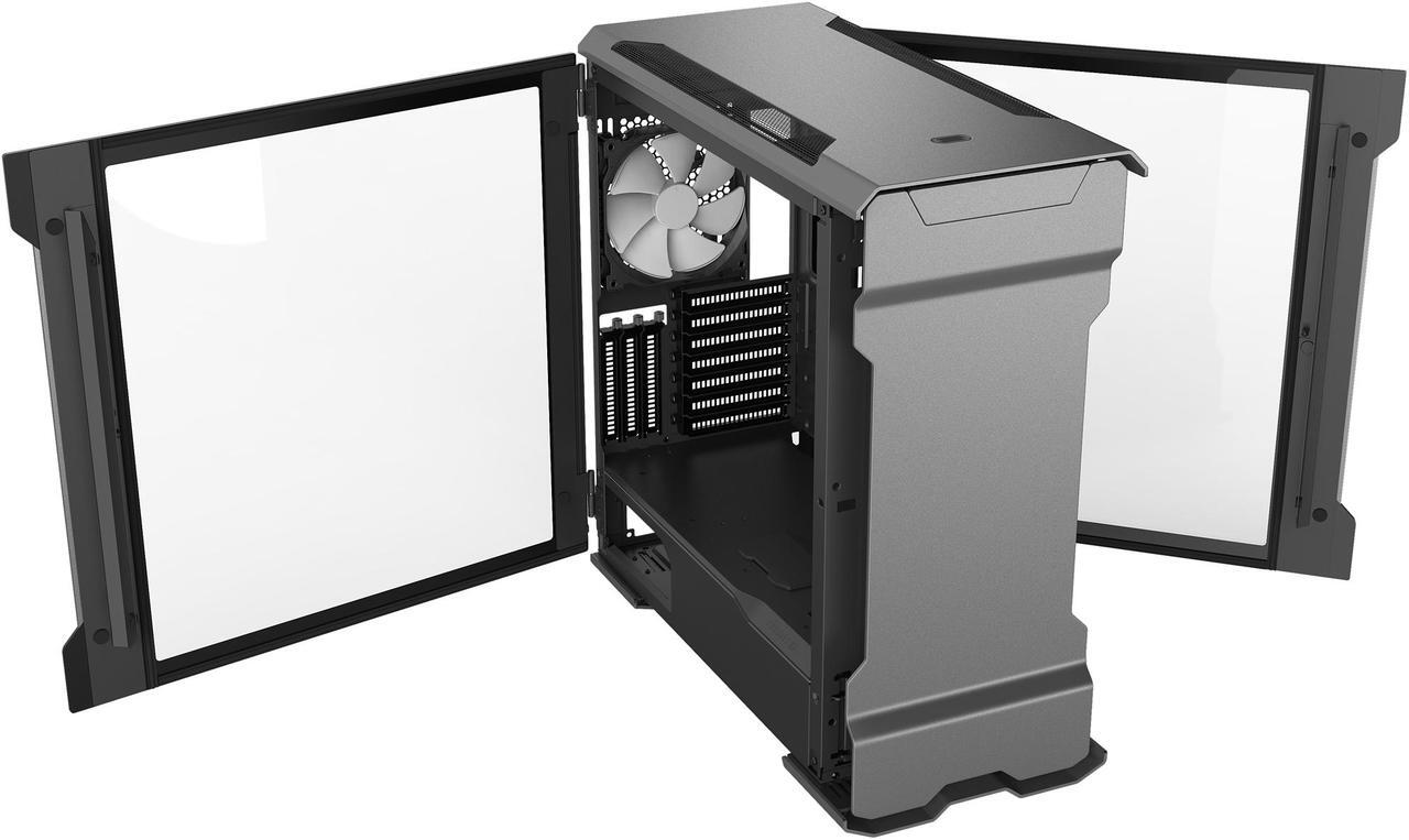 Alt view image 11 of 20 - Phanteks Enthoo Evolv X PH-ES518XTG_DAG01 Anthracite Gray Aluminum ATX Mid Tower Computer Case