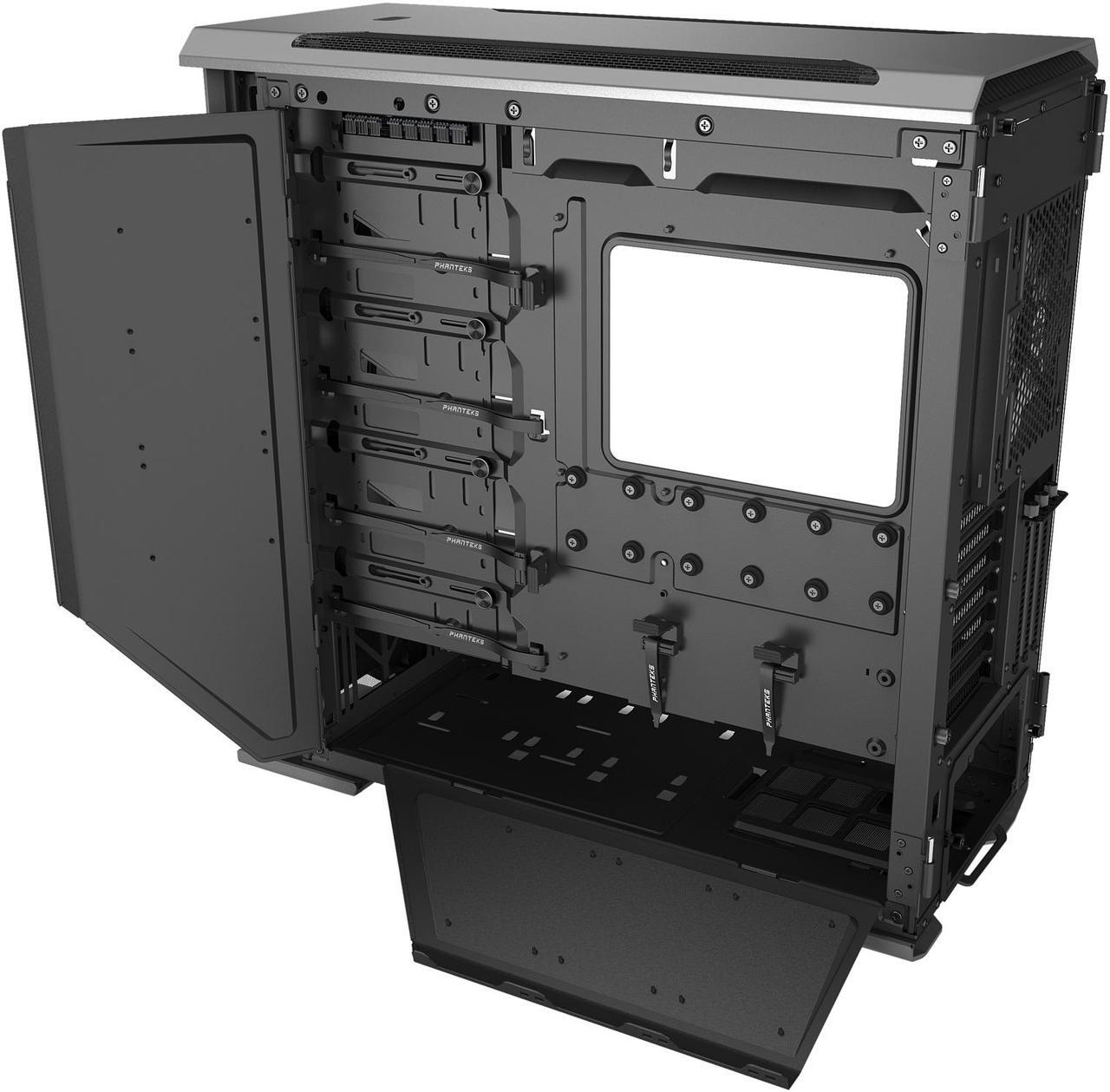 Alt view image 12 of 20 - Phanteks Enthoo Evolv X PH-ES518XTG_DAG01 Anthracite Gray Aluminum ATX Mid Tower Computer Case