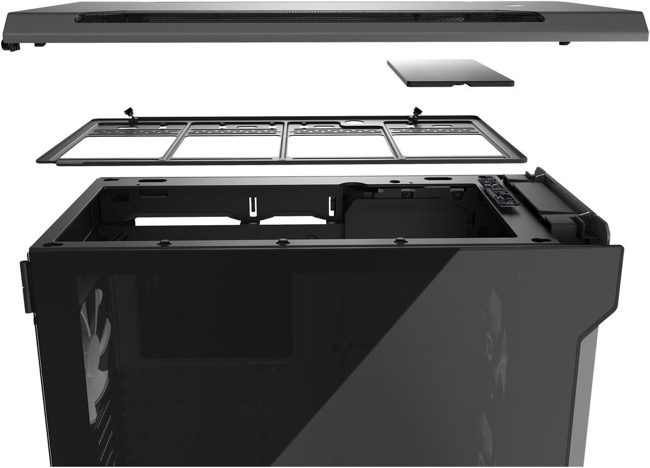 Alt view image 19 of 20 - Phanteks Enthoo Evolv X PH-ES518XTG_DAG01 Anthracite Gray Aluminum ATX Mid Tower Computer Case