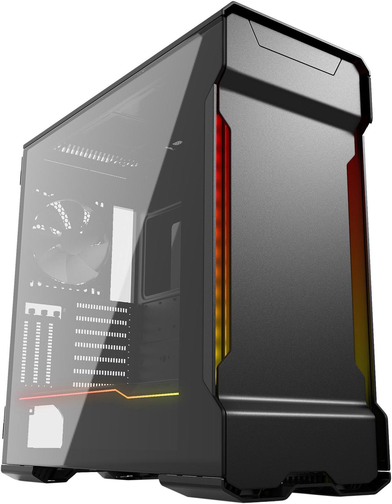 Phanteks Enthoo Evolv X PH-ES518XTG_DBK01 Satin Black Aluminum / Tempered Glass ATX Mid Tower Computer Case