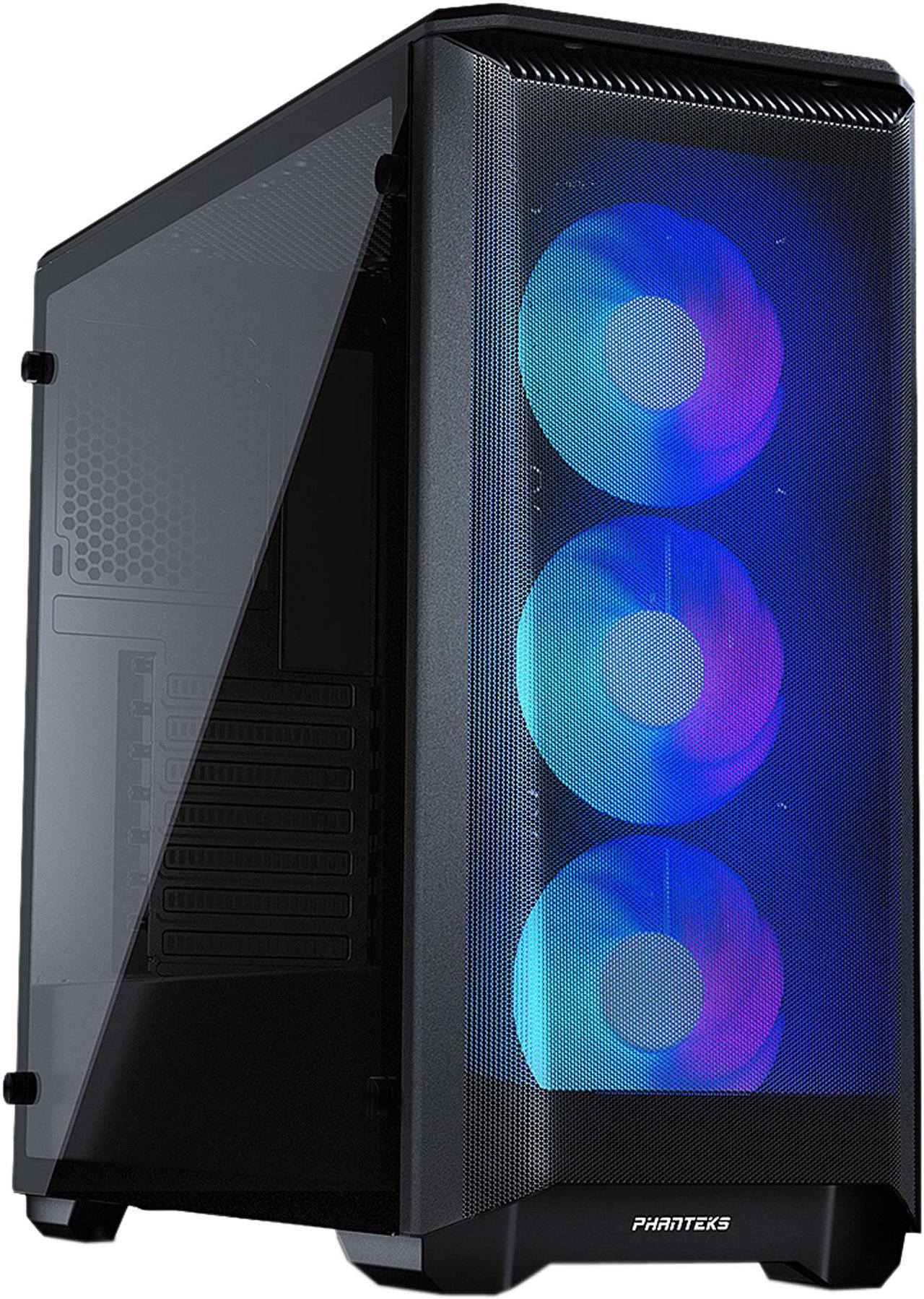 Phanteks Eclipse P400A PH-EC400ATG_DBK01 Black Steel / Tempered Glass ATX Mid Tower Computer Case