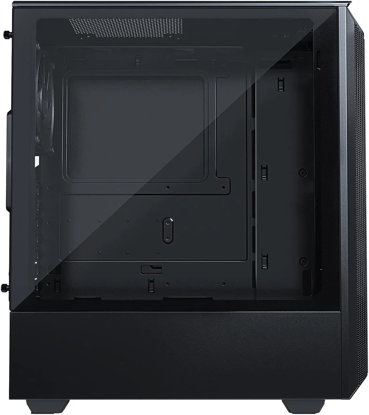 Alt view image 4 of 12 - Phanteks Eclipse P300A High Airflow Full-Metal Mesh Design, Compact ATX Mid-Tower, 120mm Black Case Fan, Black, PH-EC300ATG_BK01