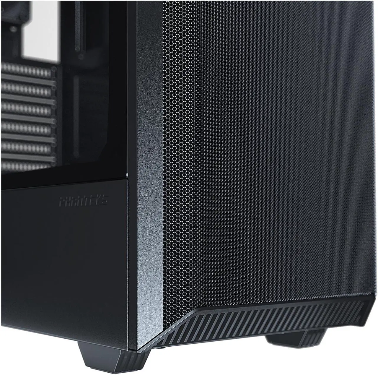 Alt view image 8 of 12 - Phanteks Eclipse P300A High Airflow Full-Metal Mesh Design, Compact ATX Mid-Tower, 120mm Black Case Fan, Black, PH-EC300ATG_BK01