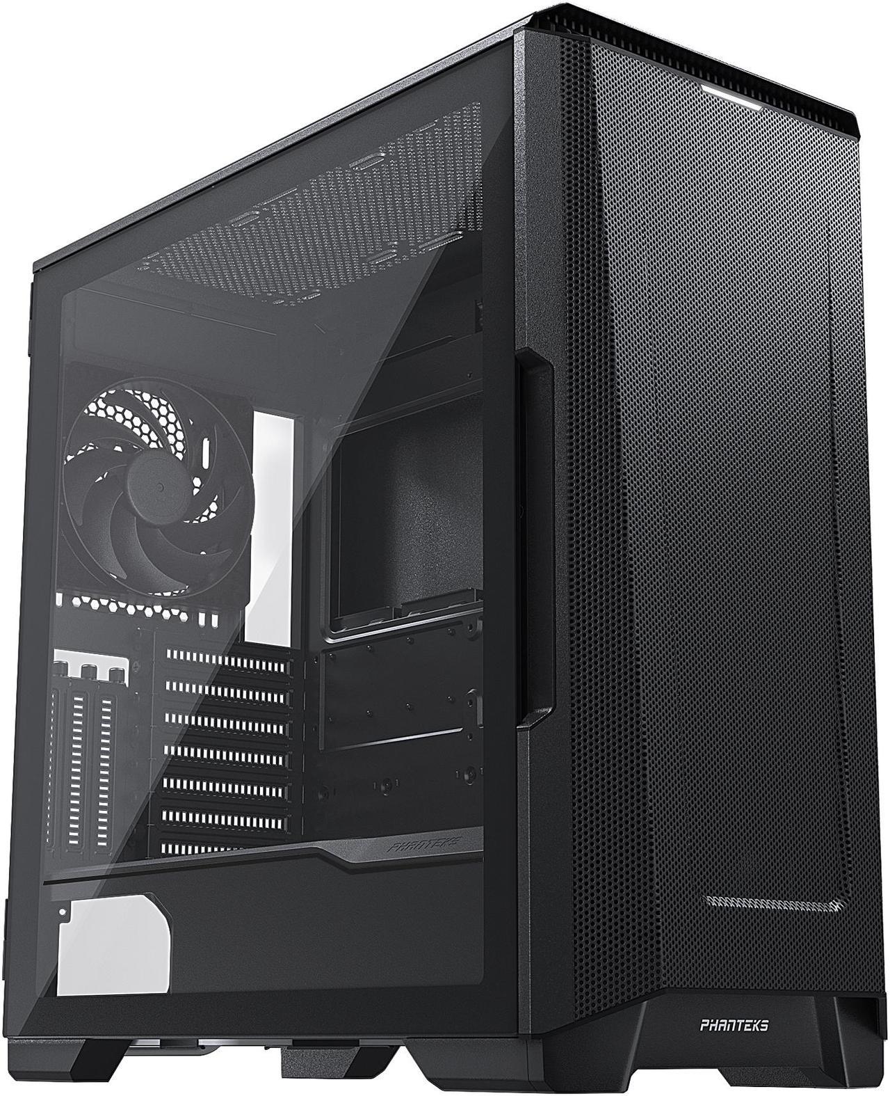 Phanteks Eclipse P500A High Airflow Full-metal Mesh Design, ATX Mid-tower, Tempered Glass, Dual System Capable, Black