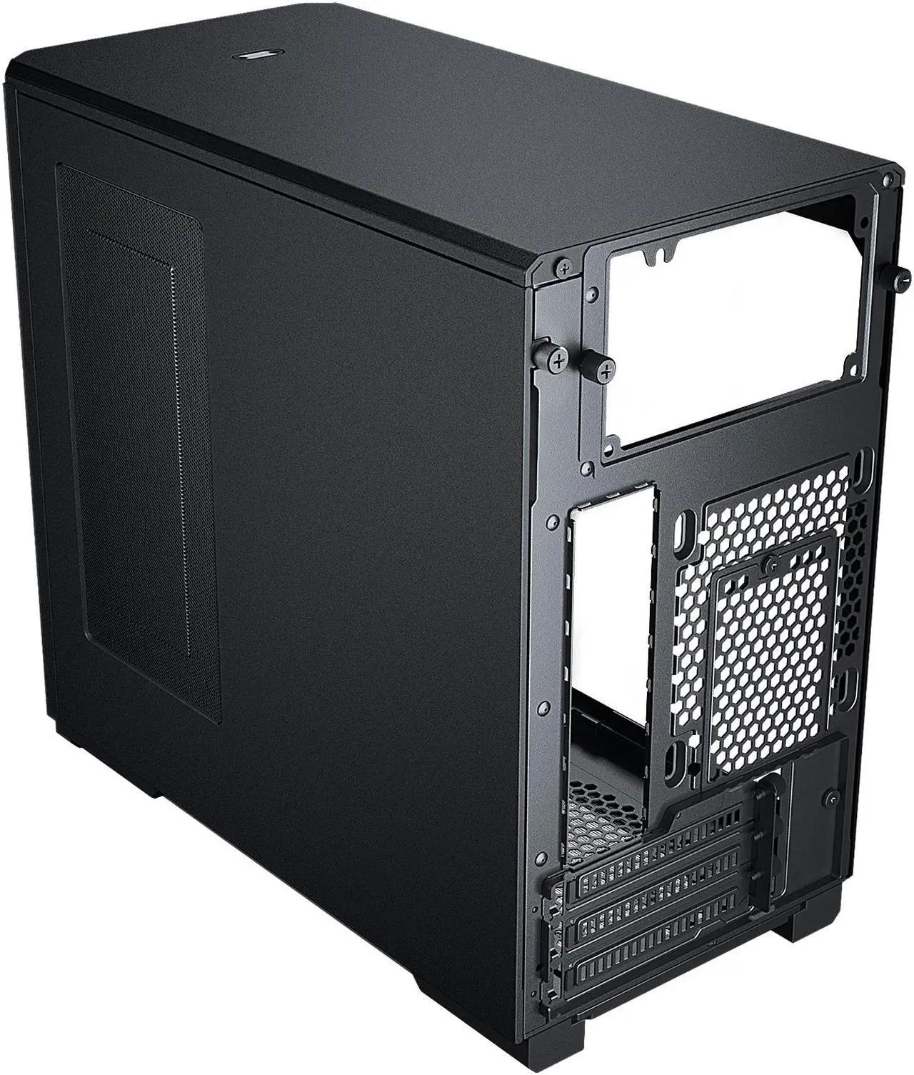 Alt view image 9 of 12 - Phanteks Eclipse P200A D-RGB, high airflow Ultra-fine mesh design, mini-ITX tower, Digital-RGB Lighting, 120mm D-RGB case fans, Tempered Glass, Black