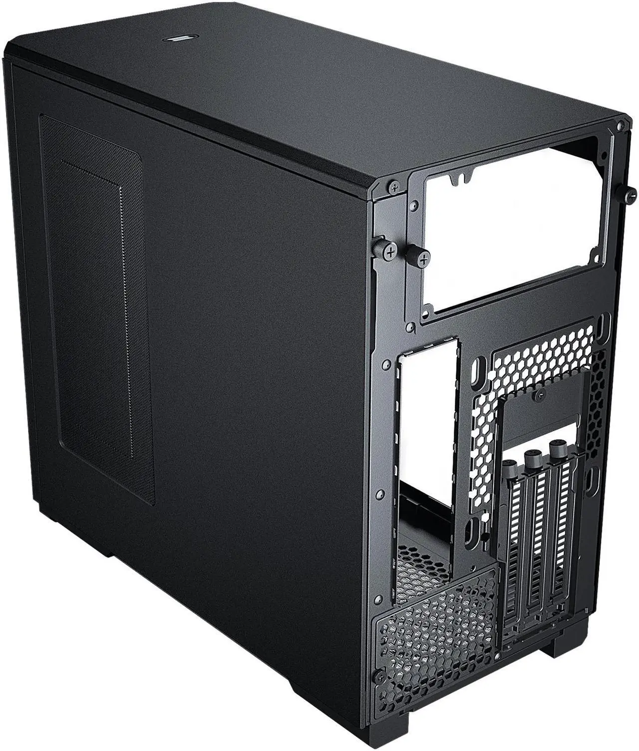 Alt view image 11 of 12 - Phanteks Eclipse P200A D-RGB, high airflow Ultra-fine mesh design, mini-ITX tower, Digital-RGB Lighting, 120mm D-RGB case fans, Tempered Glass, Black