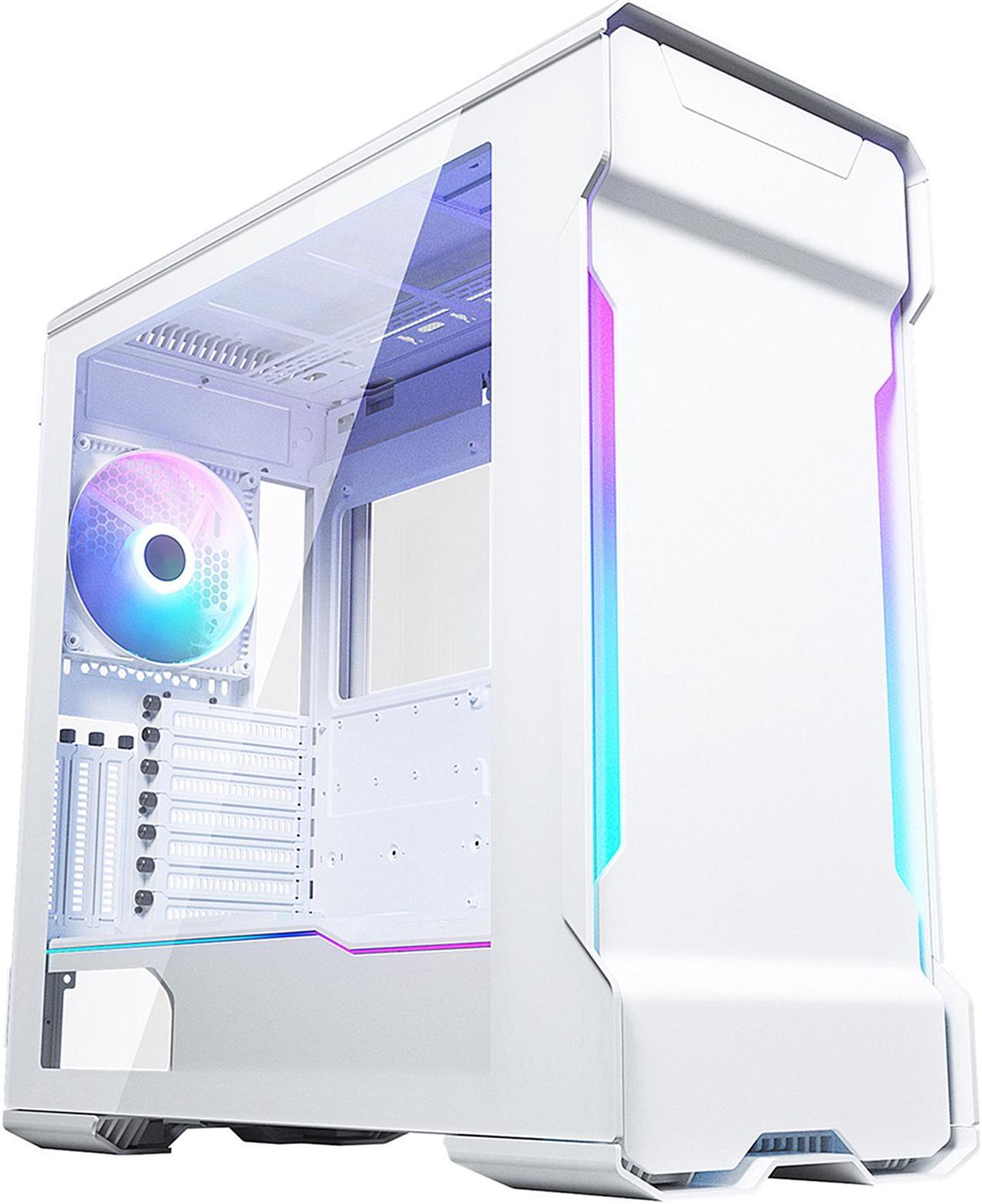 Phanteks Evolv X - EATX Mid-tower, Aluminum, Tempered Glass, Digital RGB, Matte White