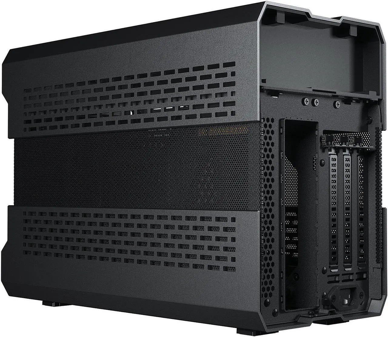 Alt view image 9 of 9 - Phanteks Evolv Shift XT PH-ES121XT_DBK01 Black Aluminum / Steel / Tempered Glass Mini-ITX Computer Case