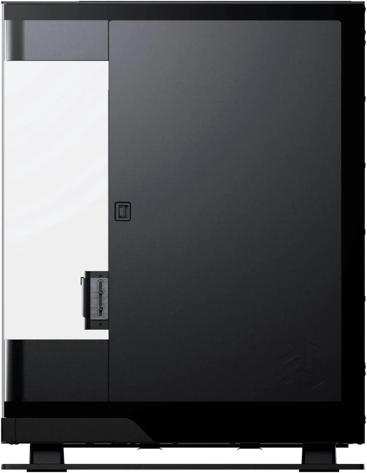 Alt view image 7 of 11 - Phanteks Evolv X2, Mid-Tower Gaming Chassis, Vertical Cooling System, See-through Tempered Glass Chassis, Brushed Aluminum interior panel with Integrated D-RGB Lighting, Brushed Black