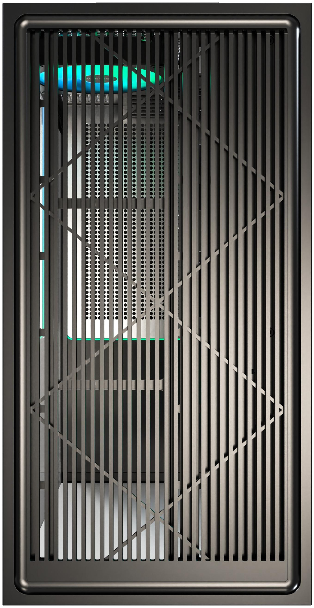 Open Box: MONTECH TG3 Panoramic ATX Mid-Tower PC Case, Pre-Installed 360mm ARGB Unibody Fans & 1x120mm ARGB Fan, ARGB Strip, Supports 360mm Radiator, RTX 5090 GPUs & Back-Connect Motherboards, Black - Newegg.com - Open Box condition - Image 26