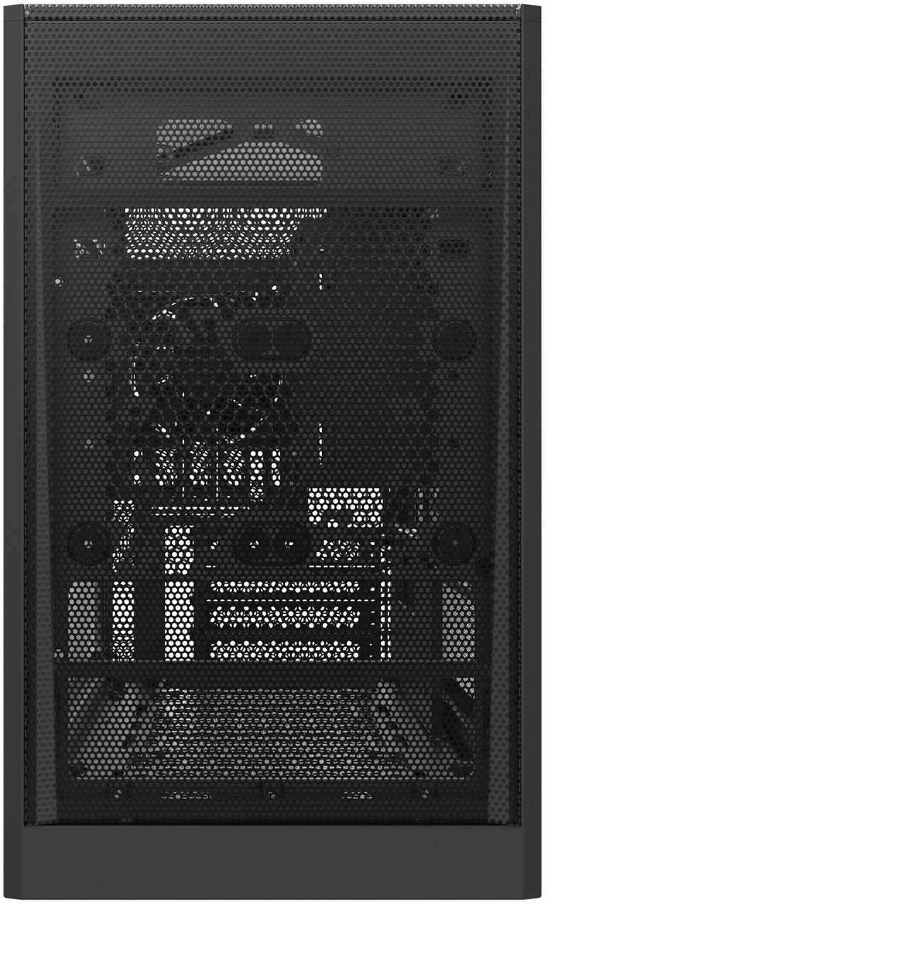 Open Box: MONTECH TEN 22.7L Micro ATX PC Case, High Airflow Modular Mesh Chassis for Air, Liquid, or SFF Builds, 360mm Radiator Support, Includes Rear Fan, Black (TENB) - Newegg.com - Open Box condition - Image 36