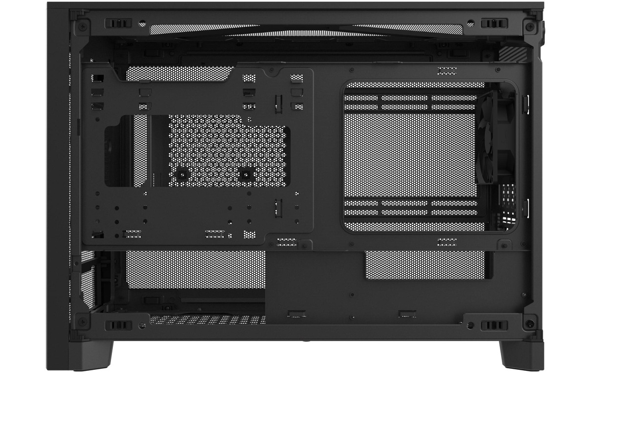 Open Box: MONTECH TEN 22.7L Micro ATX PC Case, High Airflow Modular Mesh Chassis for Air, Liquid, or SFF Builds, 360mm Radiator Support, Includes Rear Fan, Black (TENB) - Newegg.com - Open Box condition - Image 38