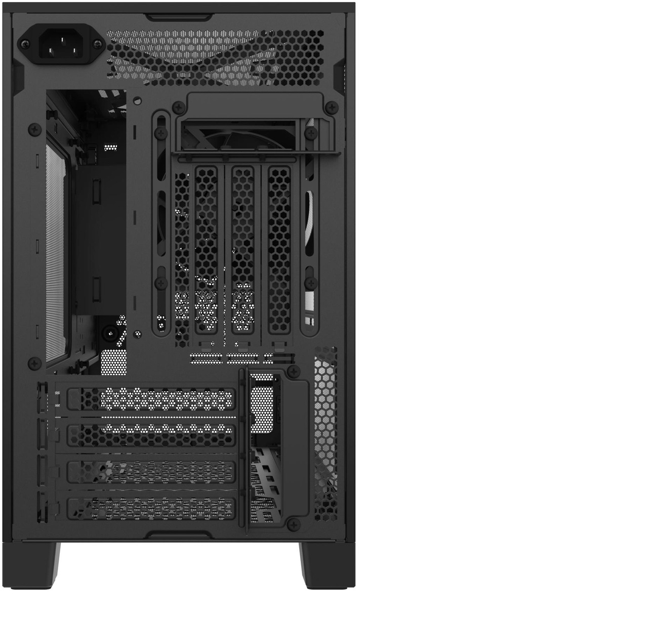 Open Box: MONTECH TEN 22.7L Micro ATX PC Case, High Airflow Modular Mesh Chassis for Air, Liquid, or SFF Builds, 360mm Radiator Support, Includes Rear Fan, Black (TENB) - Newegg.com - Open Box condition - Image 40