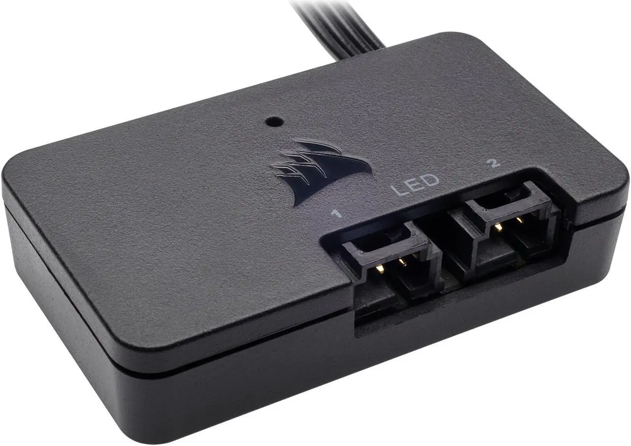 Alt view image 3 of 20 - CORSAIR Lighting Node PRO CL-9011109-WW, RGB Lighting Controller with Individually Addressable RGB LED Strips
